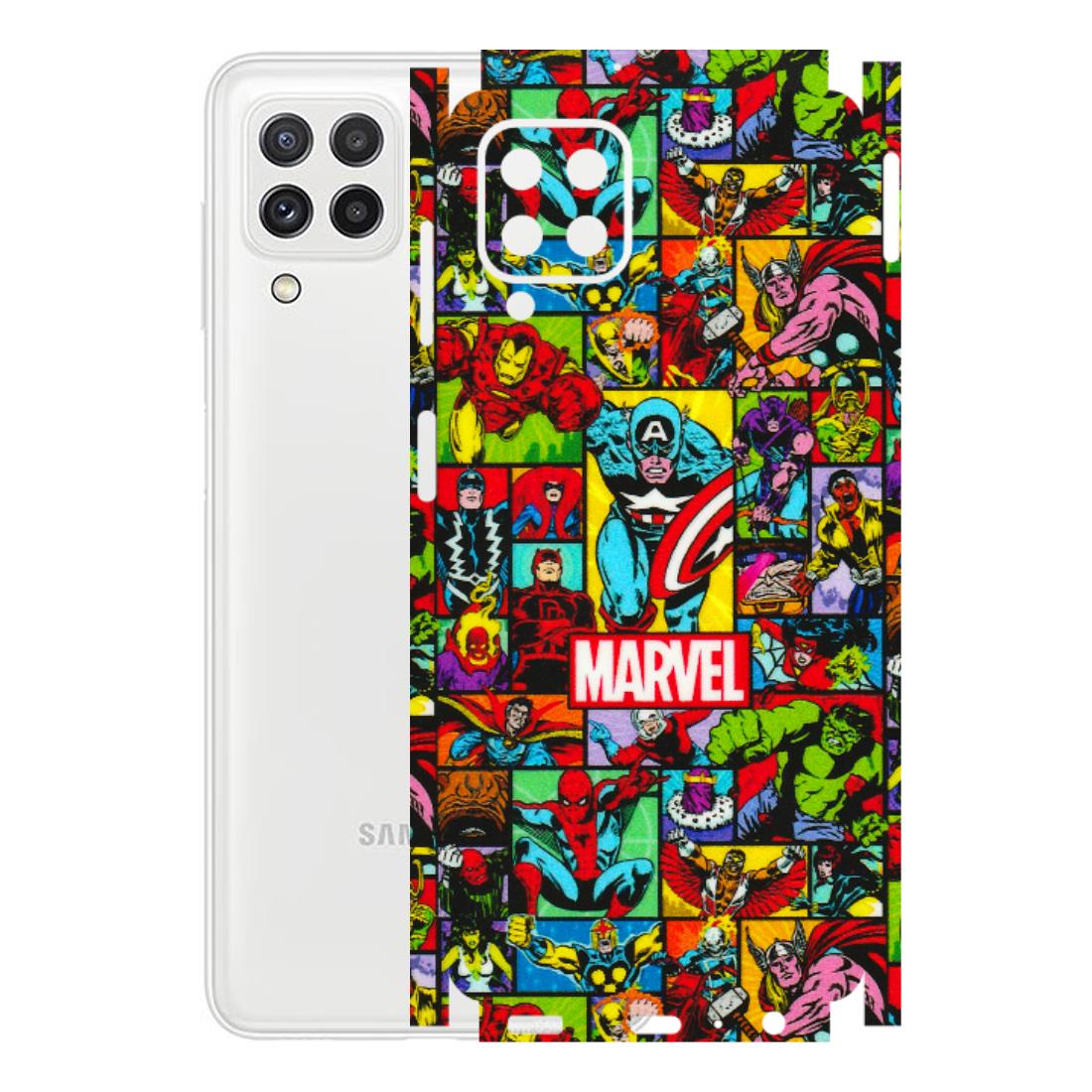 Samsung A/S Series Phone Skins (All Models) - MARVELOUS Comic Characters - 3D Embossed Finish (L-129) Samsung Galaxy A22
