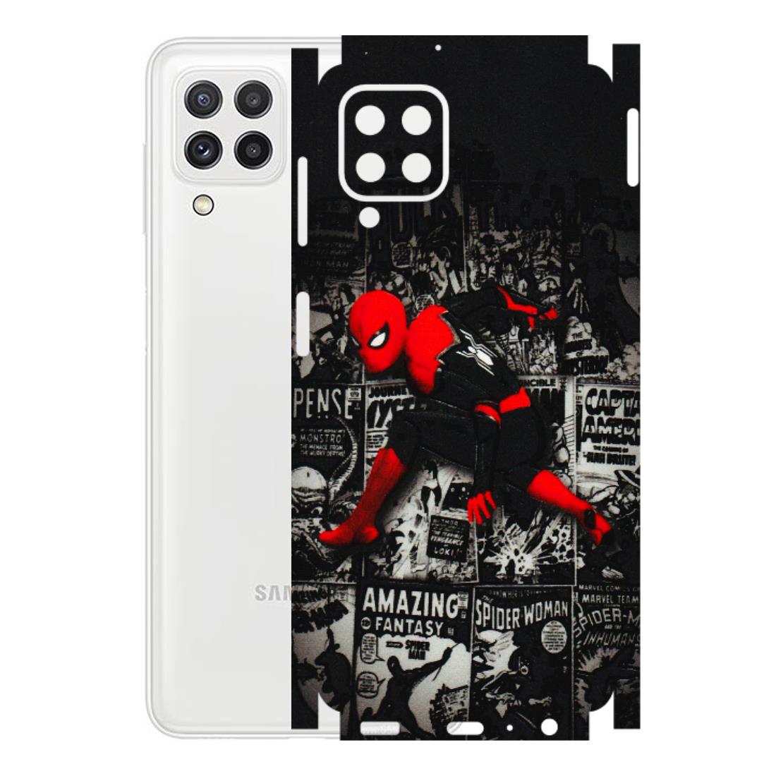 Samsung A/S Series Phone Skins (All Models) - SpiderMan New - 3D Embossed Finish (L-162) Samsung Galaxy A22
