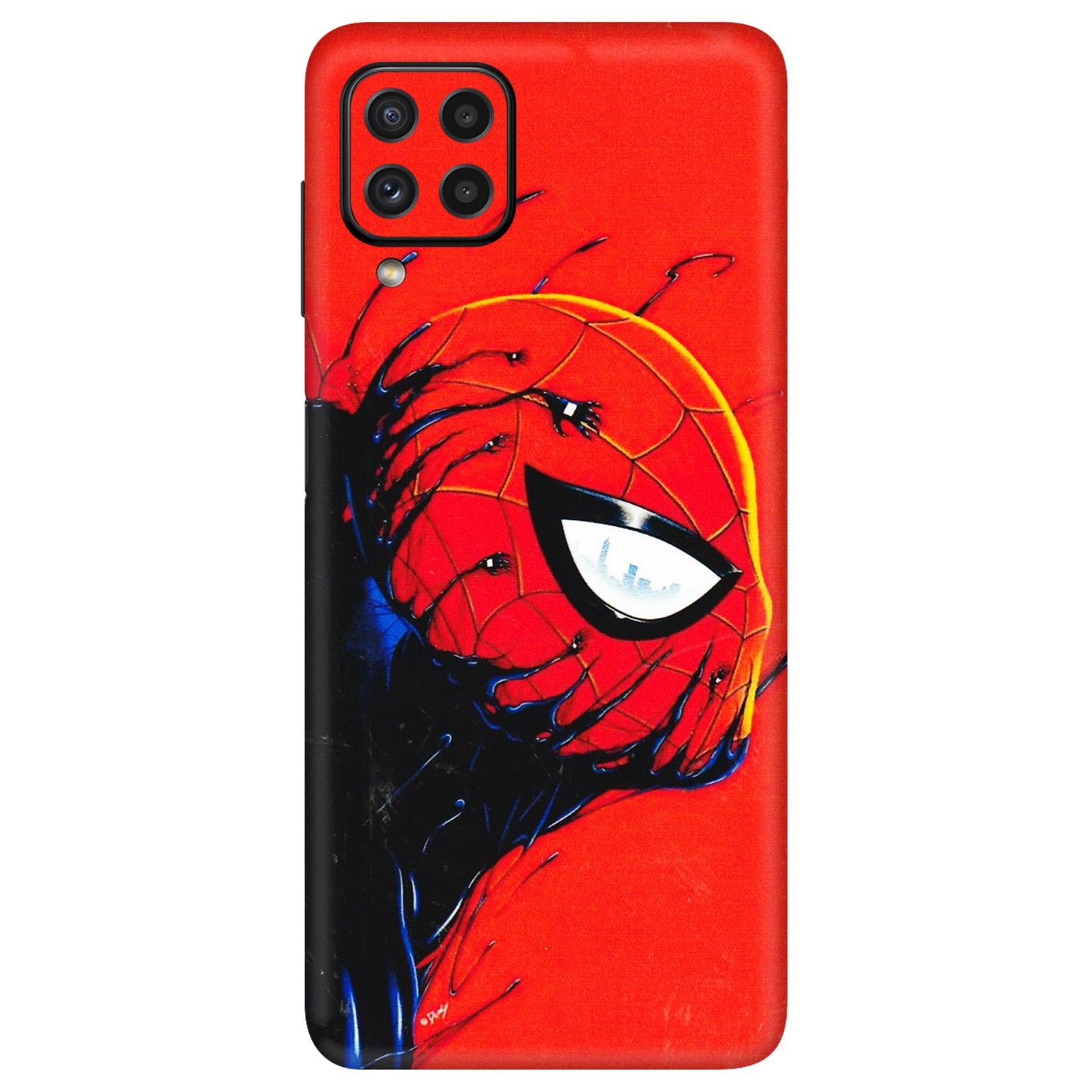 Samsung A/S Series Phone Skins (All Models) - Spiderman Face Venom - 3D Embossed Finish (L-165) Samsung Galaxy A22
