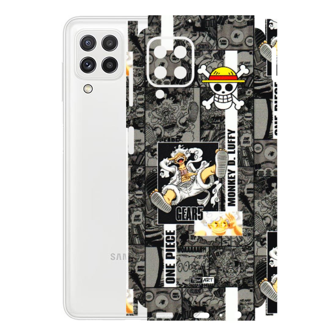 Samsung A/S Series Phone Skins (All Models) - Cuffy Anime MonkeyCamic - 3D Embossed Finish (L-242) Samsung Galaxy A22