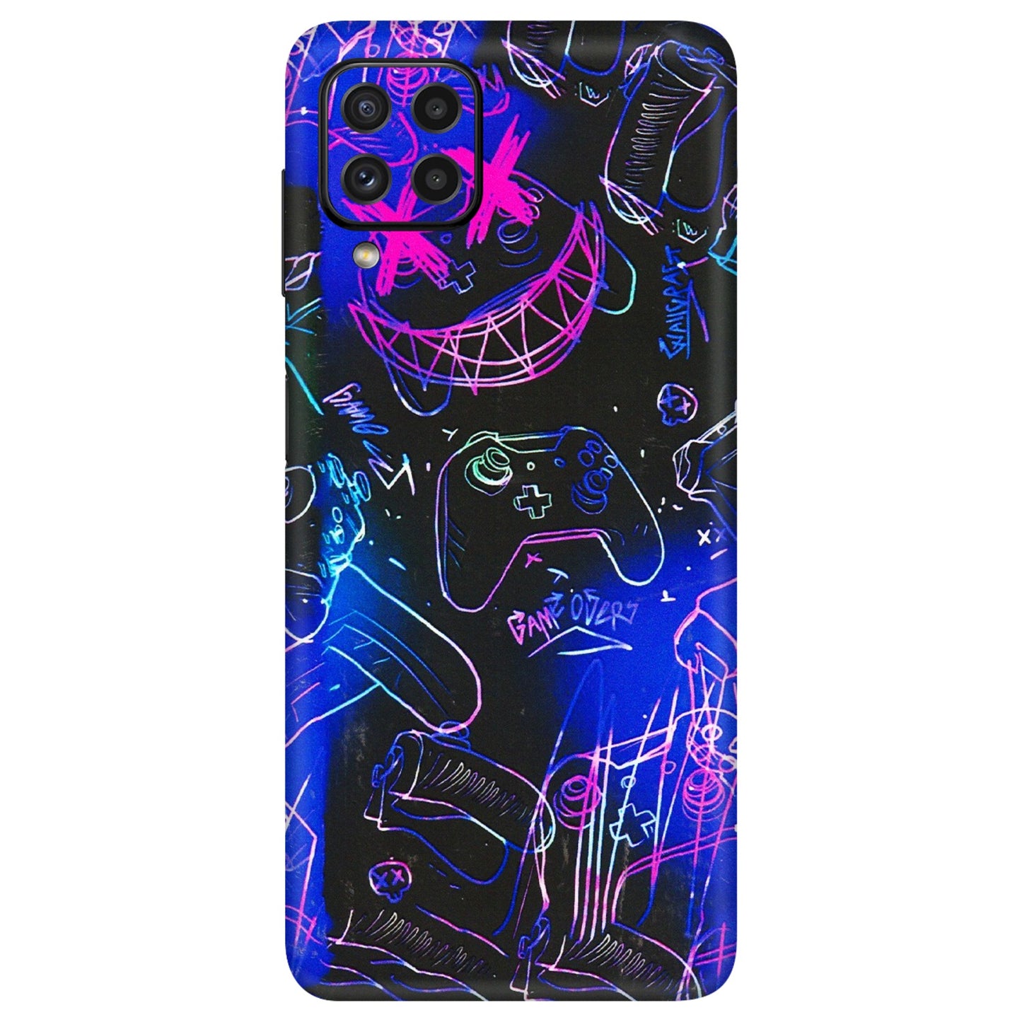 Samsung A/S Series Phone Skins (All Models) - Gamers Paradise - 3D Embossed Finish (L-258) Samsung Galaxy A22