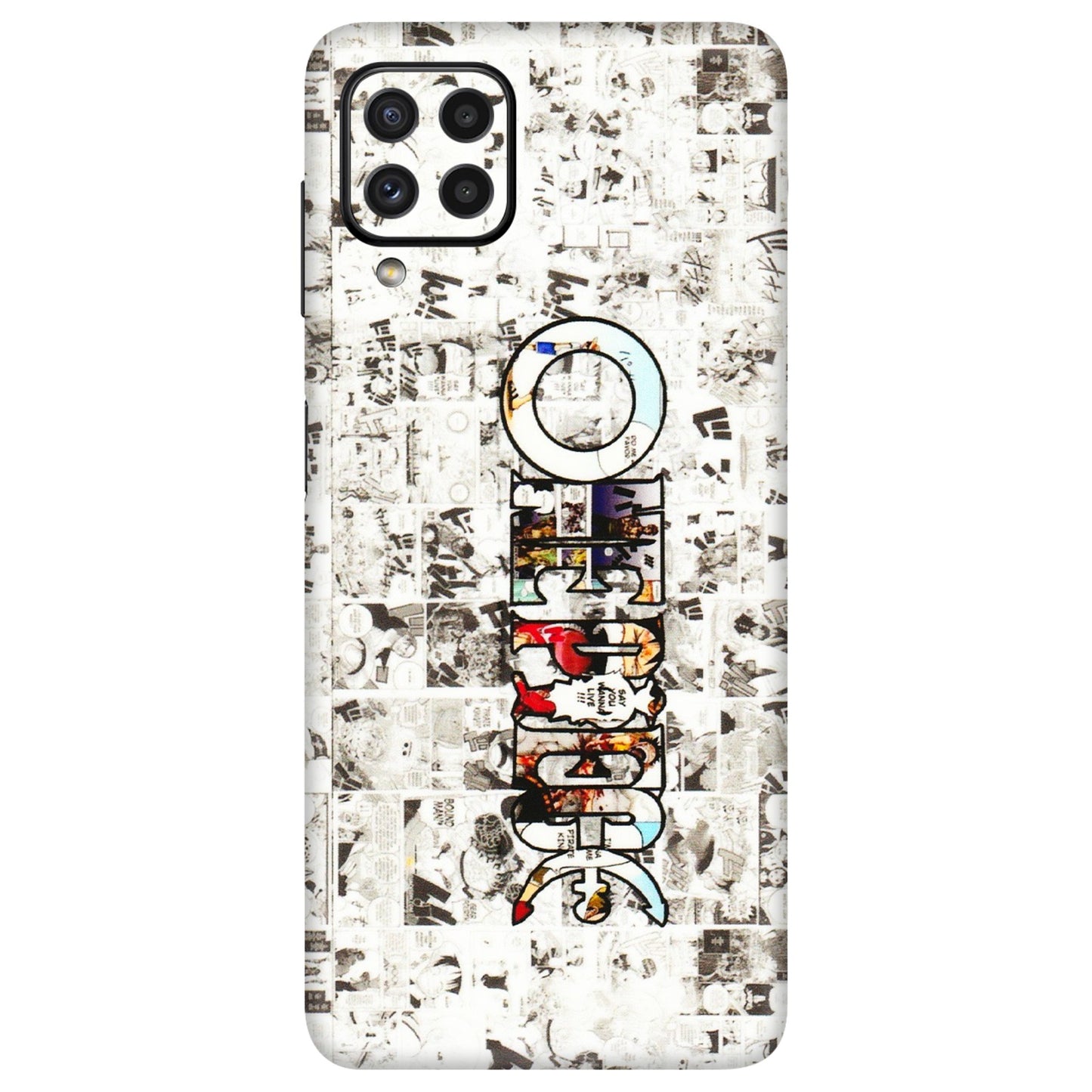 Samsung A/S Series Phone Skins (All Models) - One Piece Manga - 3D Embossed Finish (L-26) Samsung Galaxy A22