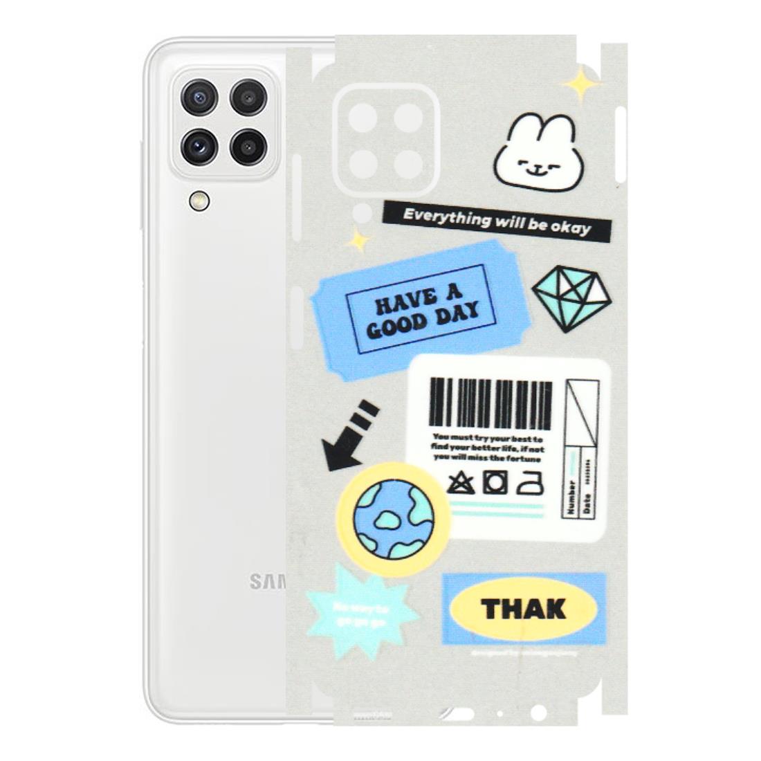 Samsung A/S Series Phone Skins (All Models) - Will Be Okay Design - 3D Embossed Finish (L-316) Samsung Galaxy A22