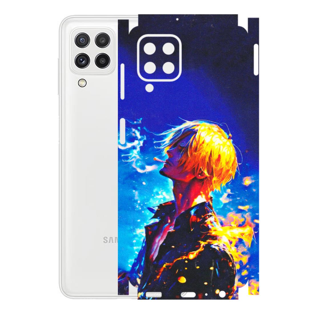 Samsung A/S Series Phone Skins (All Models) - Sanji Vinsmoke One Piece - 3D Embossed Finish (L-319) Samsung Galaxy A22