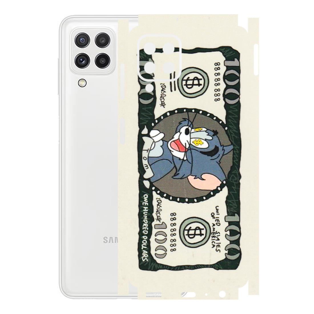 Samsung A/S Series Phone Skins (All Models) - Tom Hundred Dollar - 3D Embossed Finish (L-324) Samsung Galaxy A22