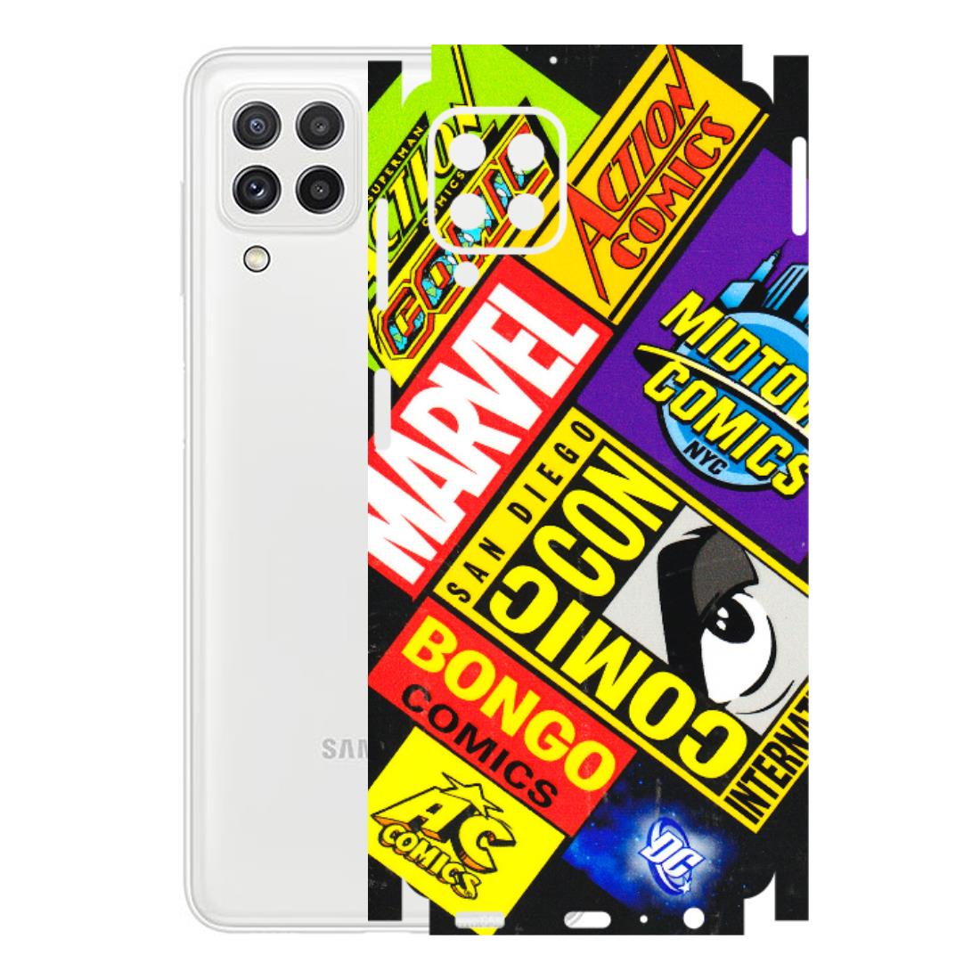 Samsung A/S Series Phone Skins (All Models) - Bongo Comic Con - 3D Embossed Finish (L-325) Samsung Galaxy A22