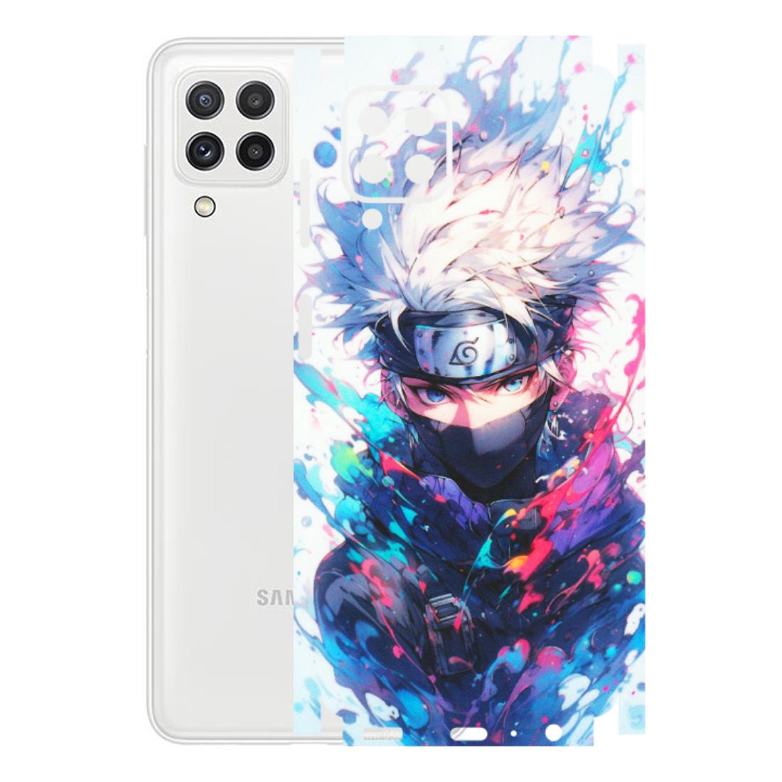 Samsung A/S Series Phone Skins (All Models) - Naruto Face Mask - Matte Finish (M-03) Samsung Galaxy A22