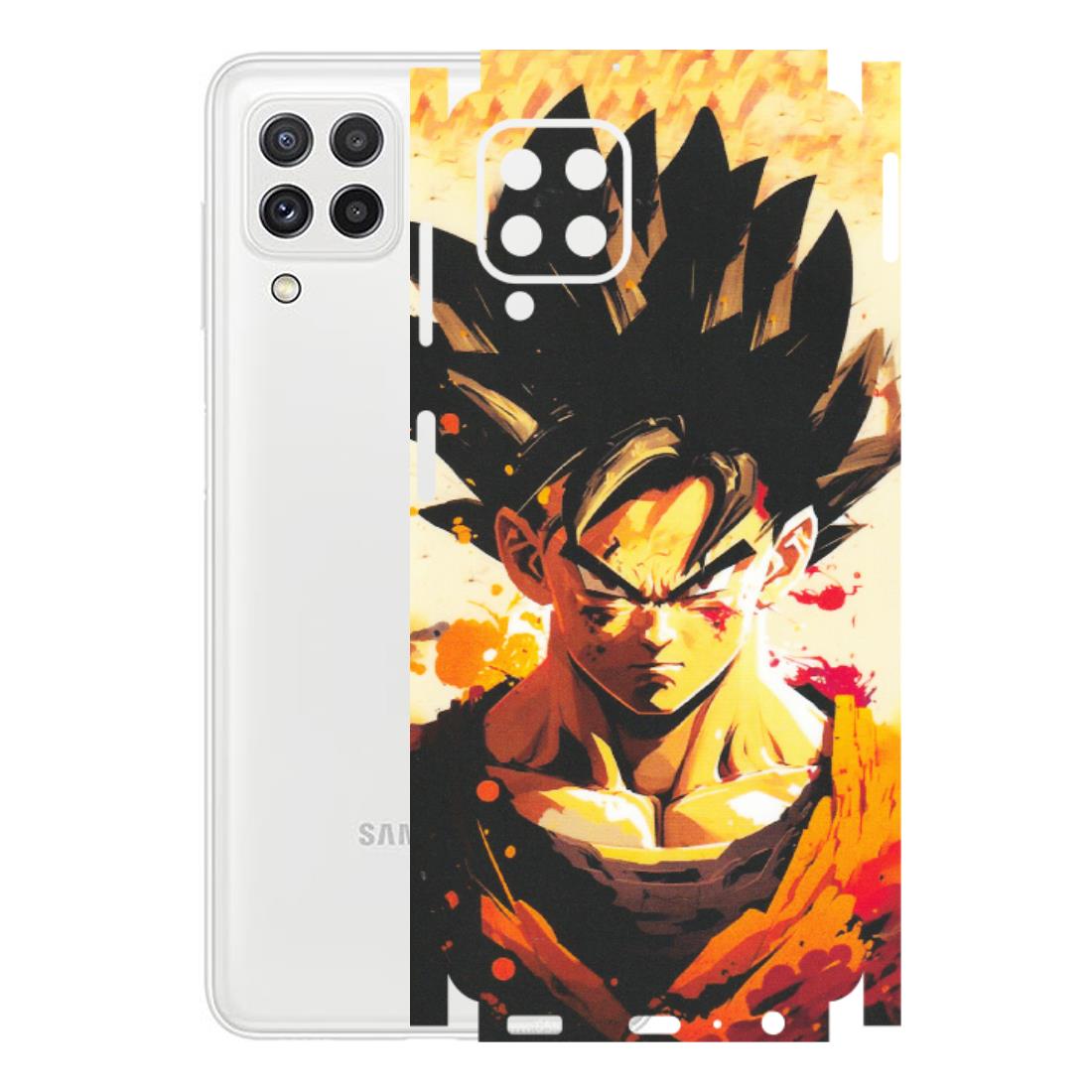 Samsung A/S Series Phone Skins (All Models) - Angry Goku - Matte Finish (M-12) Samsung Galaxy A22