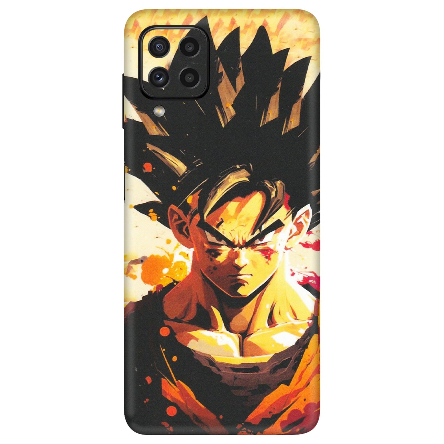 Samsung A/S Series Phone Skins (All Models) - Angry Goku - Matte Finish (M-12) Samsung Galaxy A22