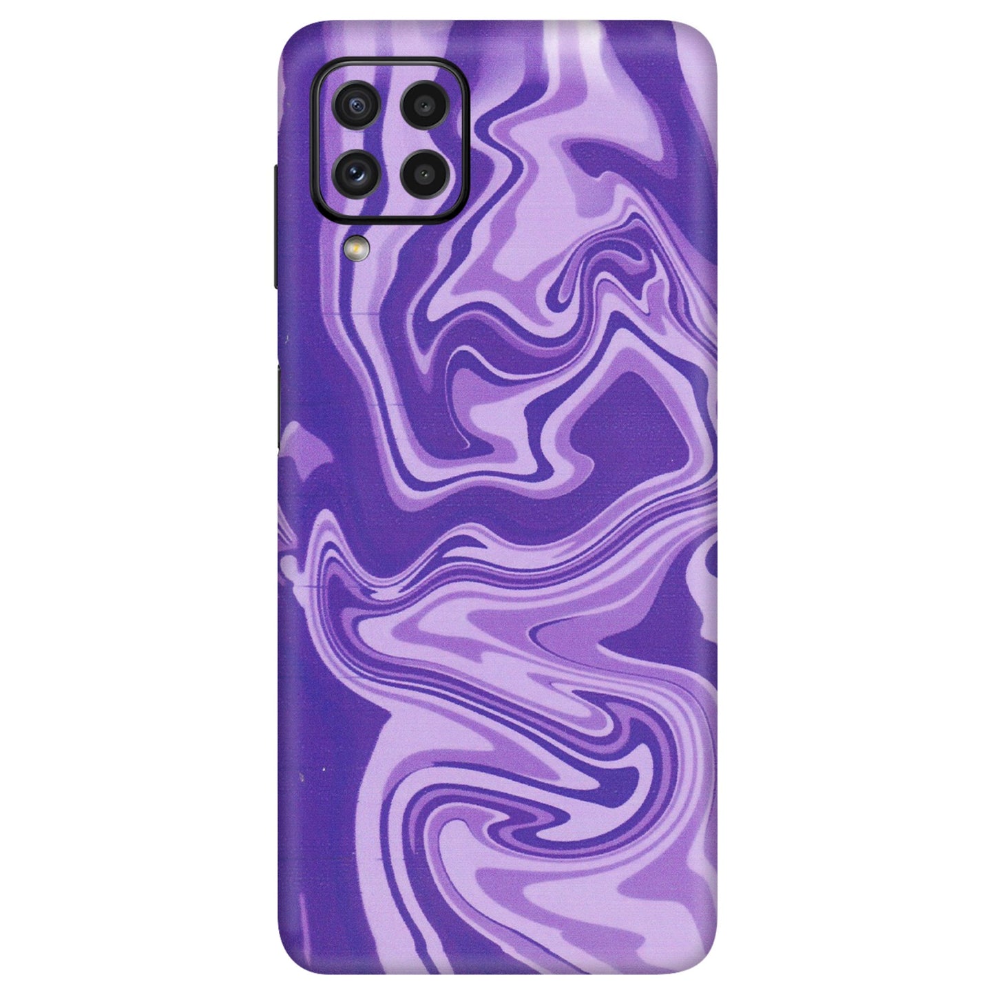 Samsung A/S Series Phone Skins (All Models) - Hazy Purple Nights - Matte Finish (M-14) Samsung Galaxy A22