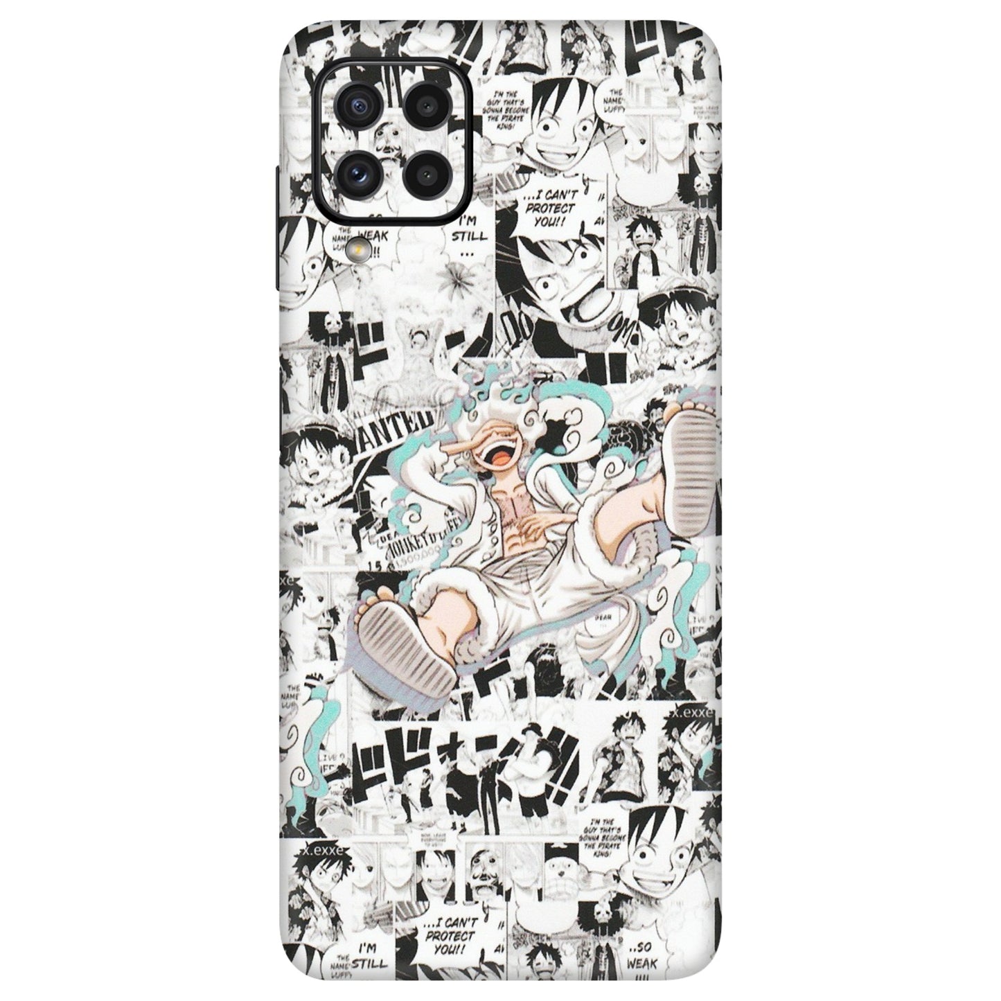Samsung A/S Series Phone Skins (All Models) - One Piece Comic - Matte Finish (M-168) Samsung Galaxy A22