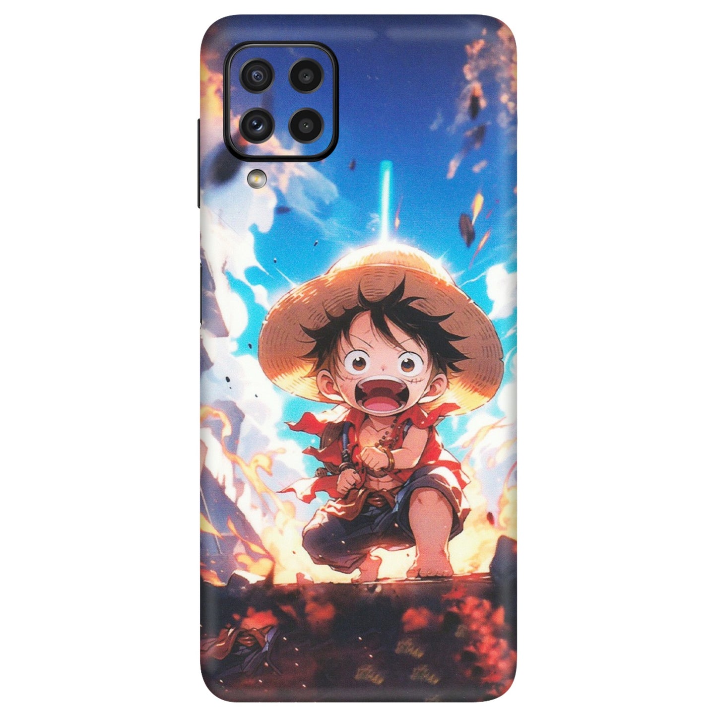 Samsung A/S Series Phone Skins (All Models) - Toon One Piece Cute Character - Matte Finish (M-35) Samsung Galaxy A22
