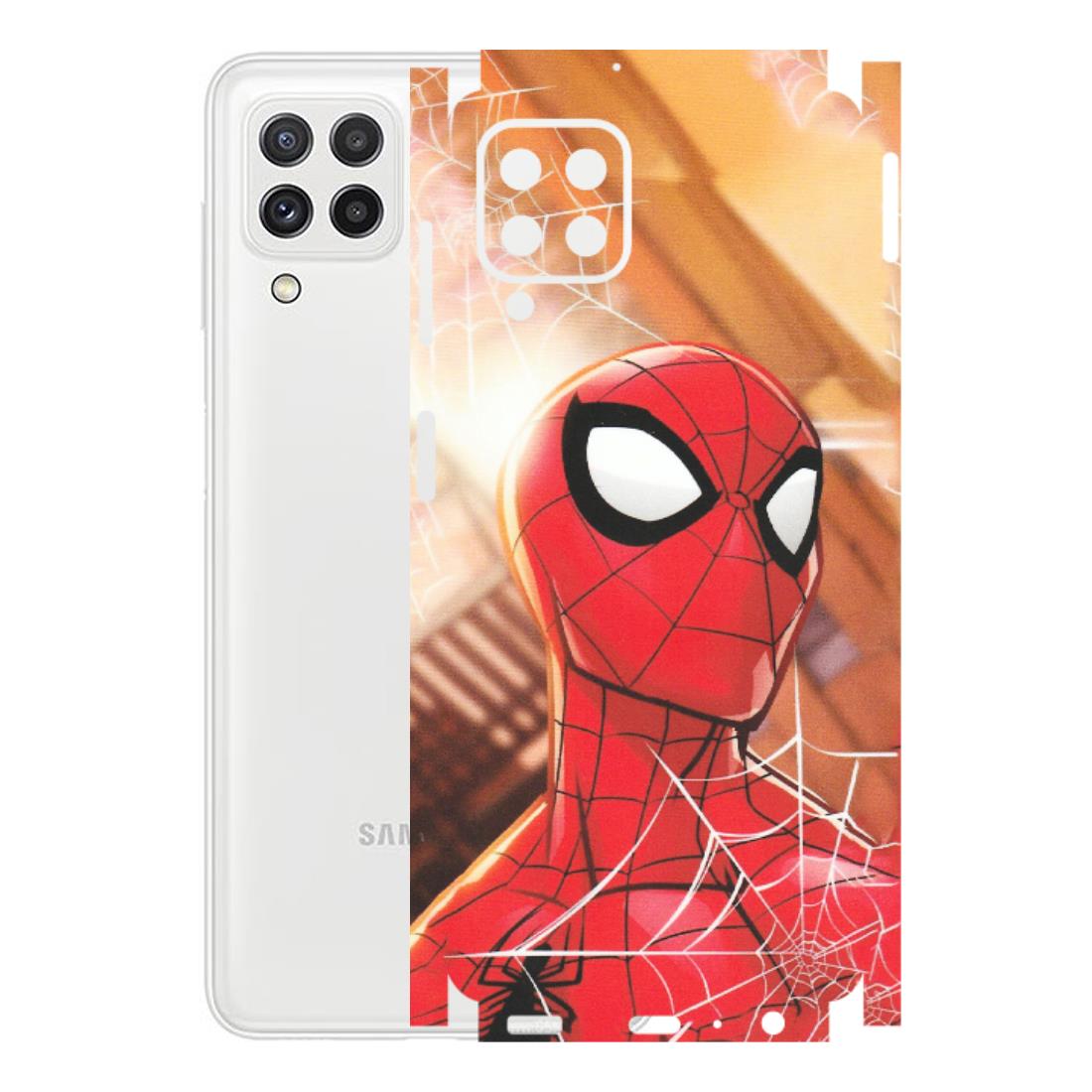 Samsung A/S Series Phone Skins (All Models) - Spiderman Face New - Matte Finish (M-41) Samsung Galaxy A22