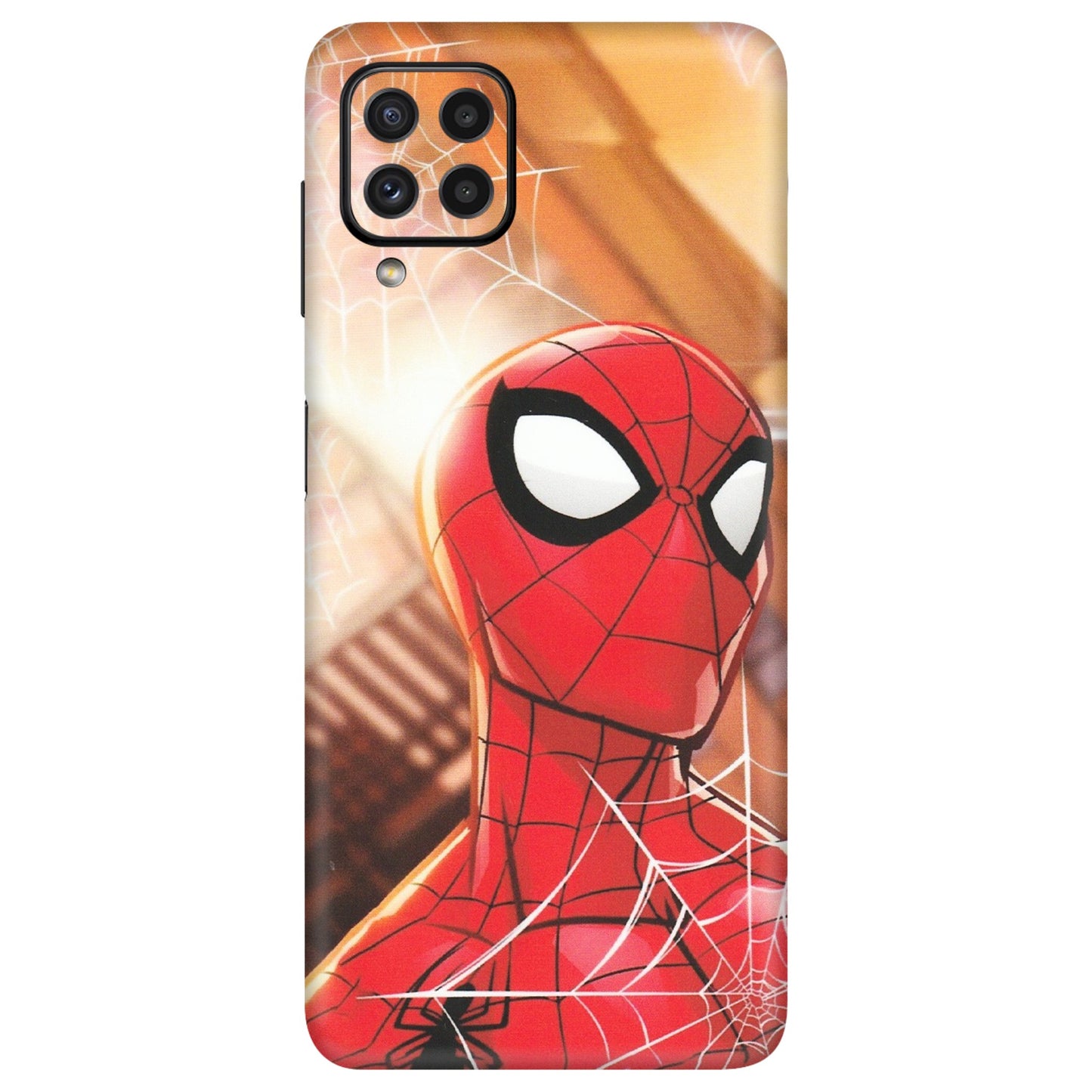 Samsung A/S Series Phone Skins (All Models) - Spiderman Face New - Matte Finish (M-41) Samsung Galaxy A22