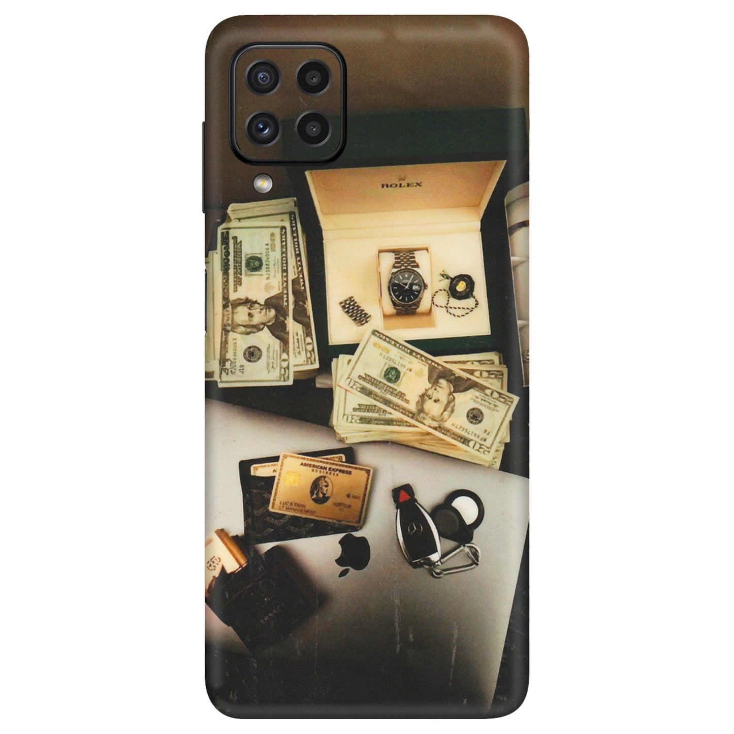 Samsung A/S Series Phone Skins (All Models) - Luxury Lifestyle - Transparent Finish (T-11) Samsung Galaxy A22