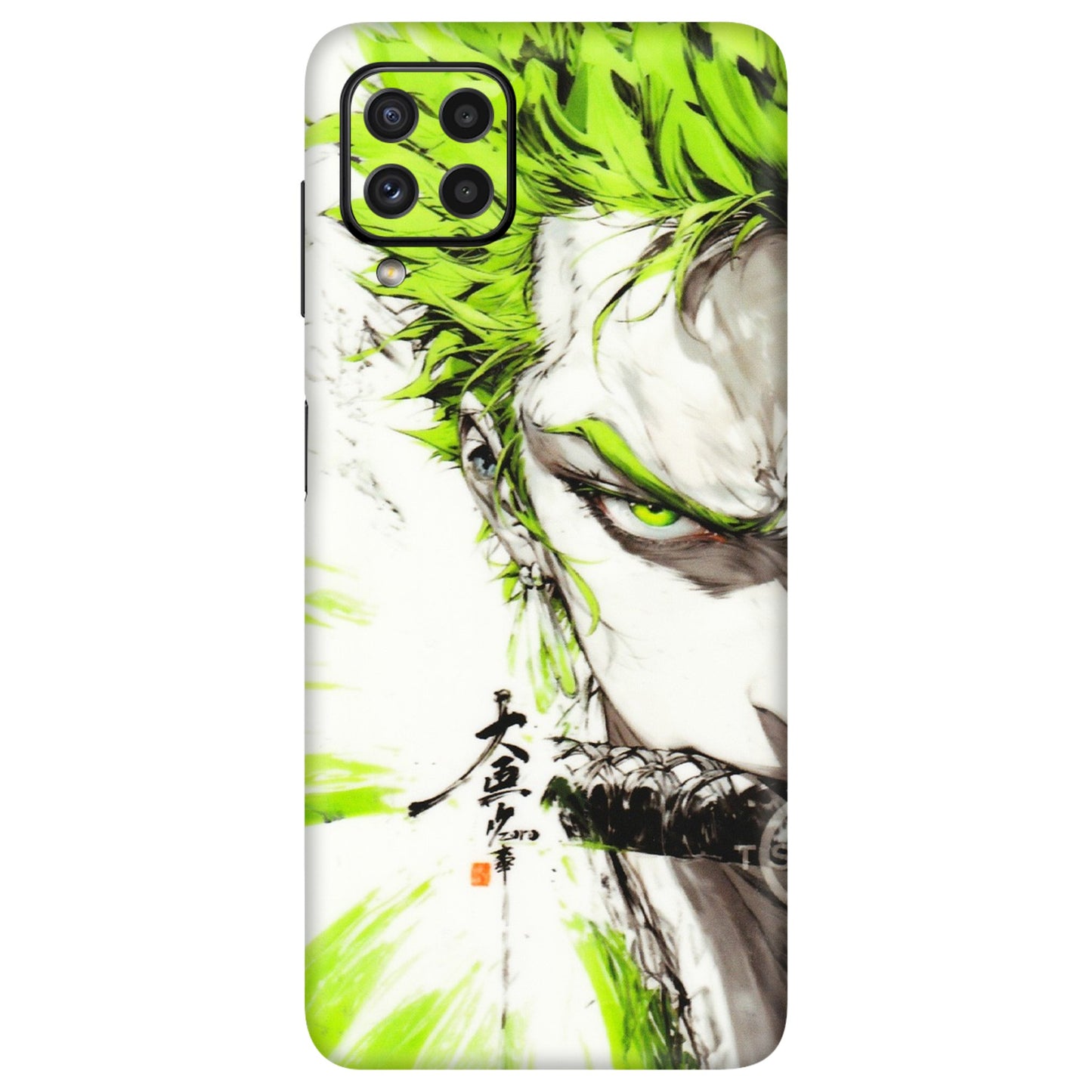 Samsung A/S Series Phone Skins (All Models) - Roro Taku Anime - Transparent Finish (T-18) Samsung Galaxy A22
