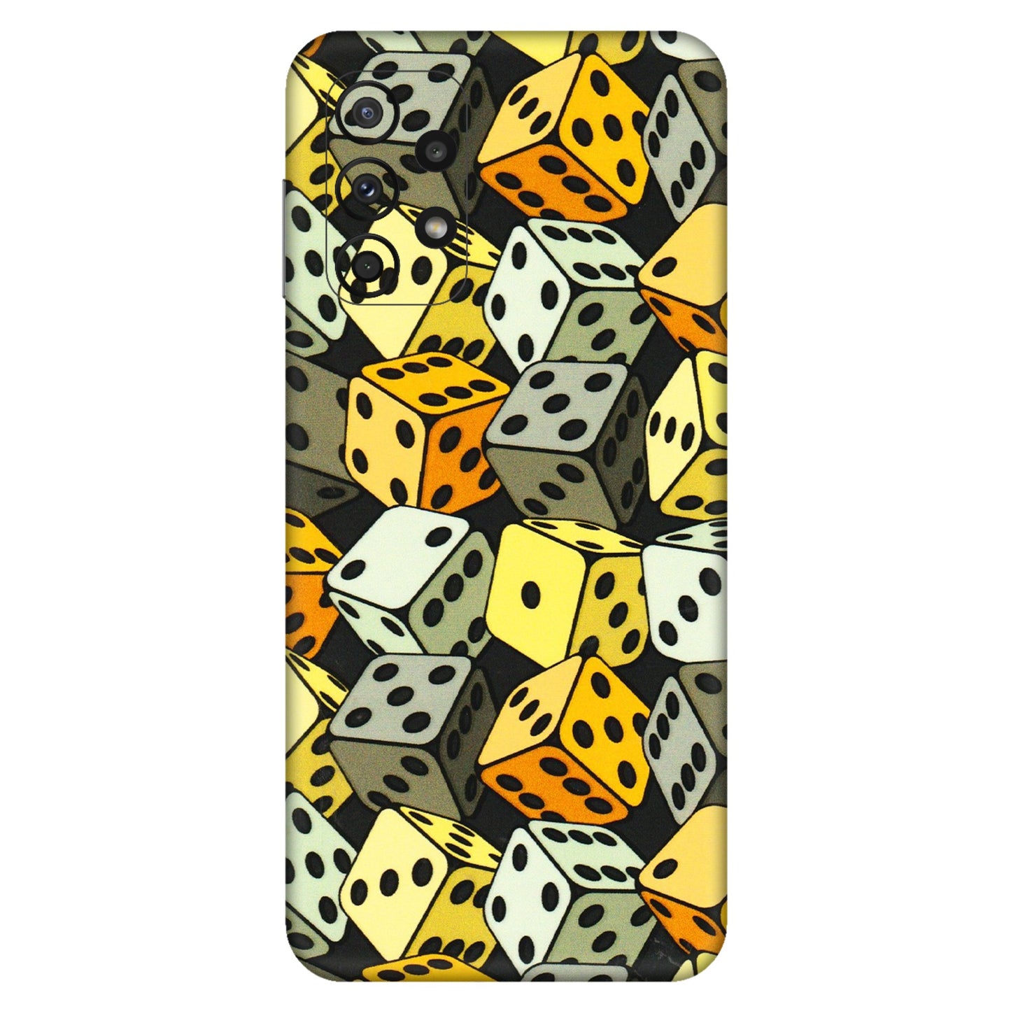 Samsung A/S Series Phone Skins (All Models) - Dices Of Life - 3D Embossed Finish (L-04) Samsung Galaxy A23 (5G)