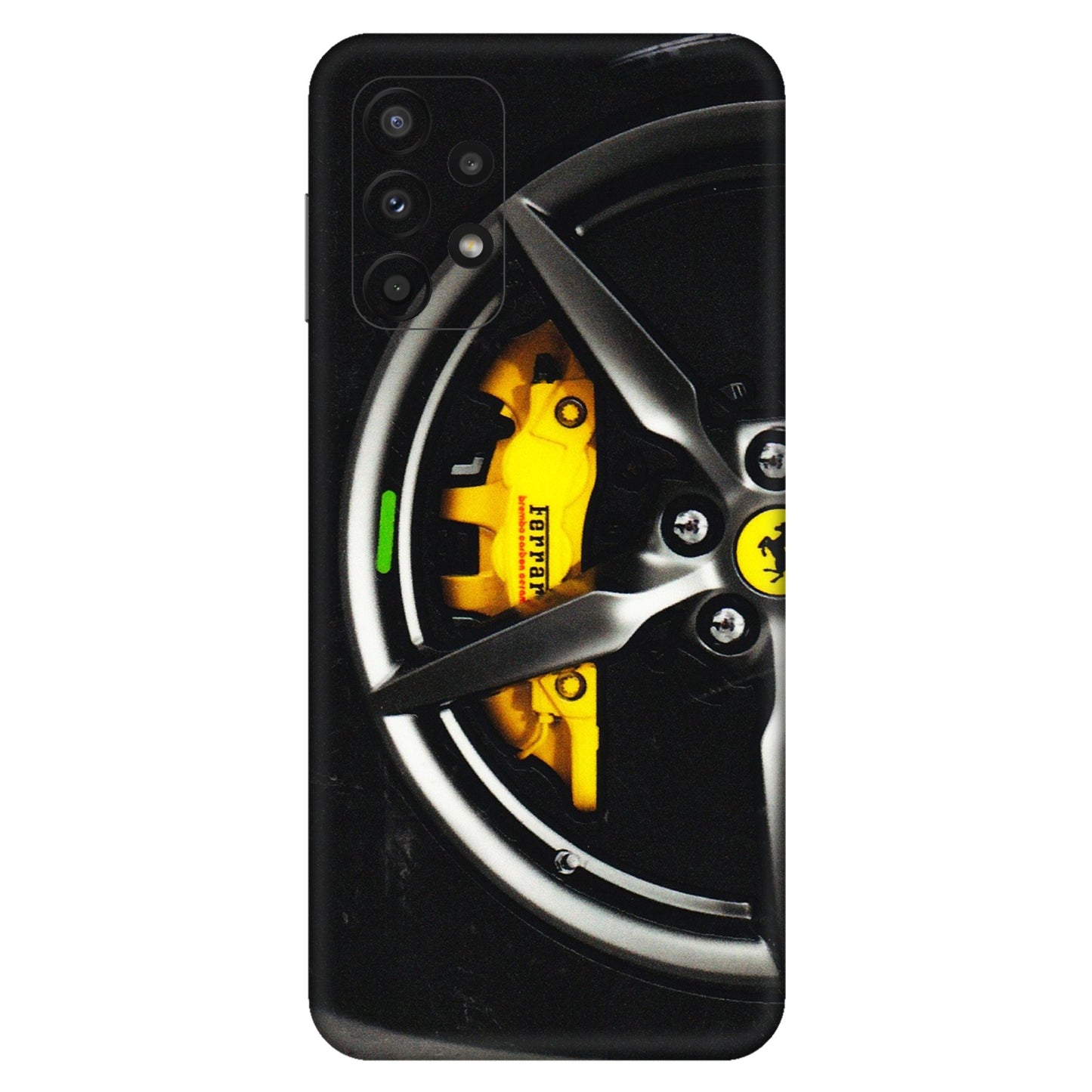 Samsung A/S Series Phone Skins (All Models) - Ferrari Wheel Alloy - 3D Embossed Finish (L-173) Samsung Galaxy A23 (5G)