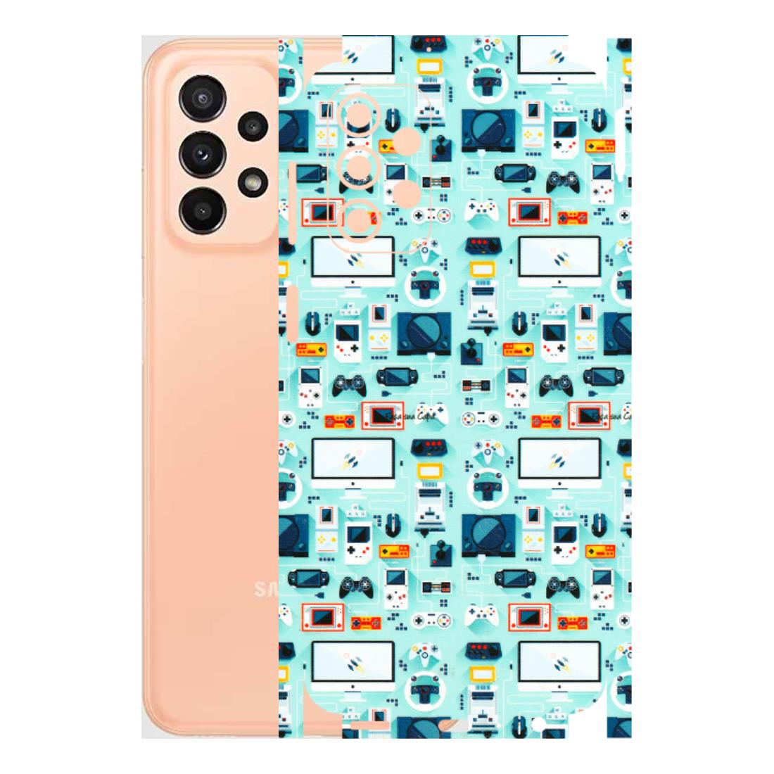 Samsung A/S Series Phone Skins (All Models) - Gadgets Doodle - 3D Embossed Finish (L-184) Samsung Galaxy A23 (5G)