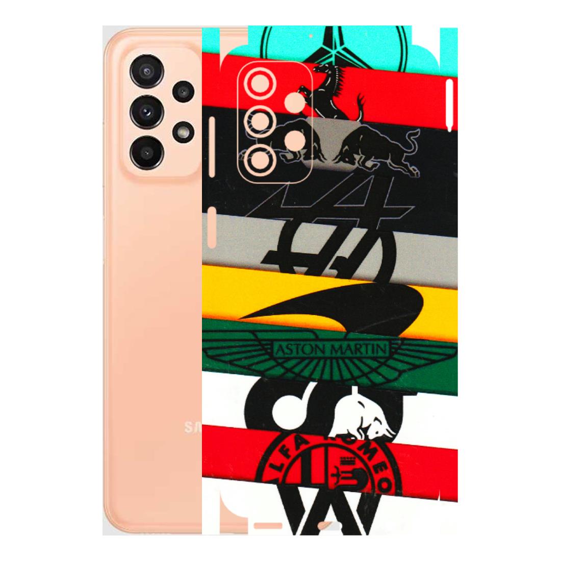 Samsung A/S Series Phone Skins (All Models) - Multi Designer Brands - 3D Embossed Finish (L-187) Samsung Galaxy A23 (5G)