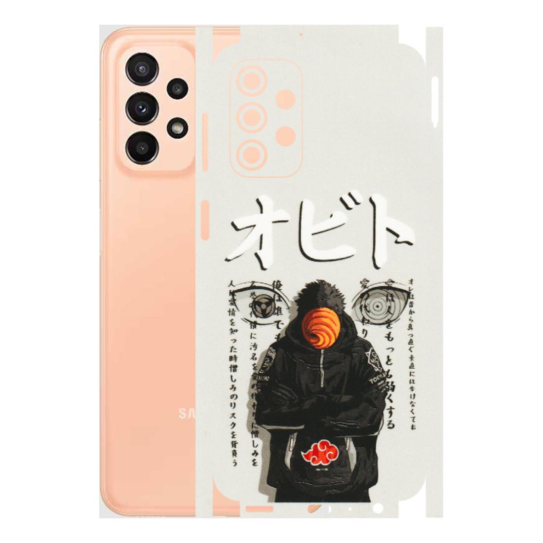 Samsung A/S Series Phone Skins (All Models) - Obito Anime Eye - 3D Embossed Finish (L-19) Samsung Galaxy A23 (5G)