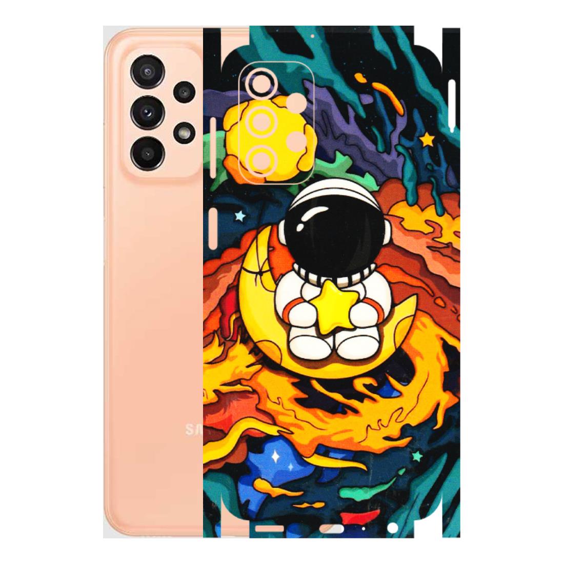 Samsung A/S Series Phone Skins (All Models) - Baby Astronaut - 3D Embossed Finish (L-197) Samsung Galaxy A23 (5G)