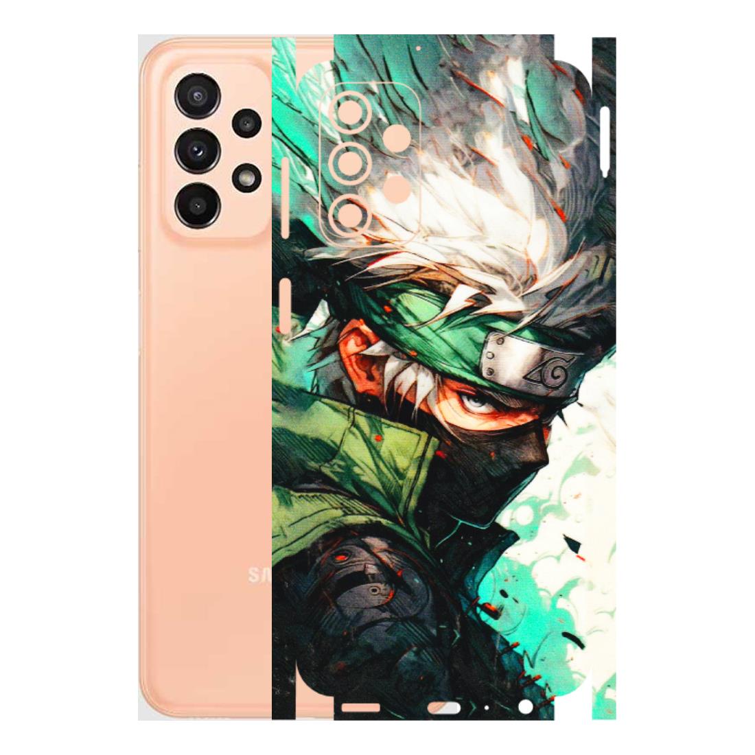 Samsung A/S Series Phone Skins (All Models) - Kakashi Side Profile - 3D Embossed Finish (L-249) Samsung Galaxy A23 (5G)