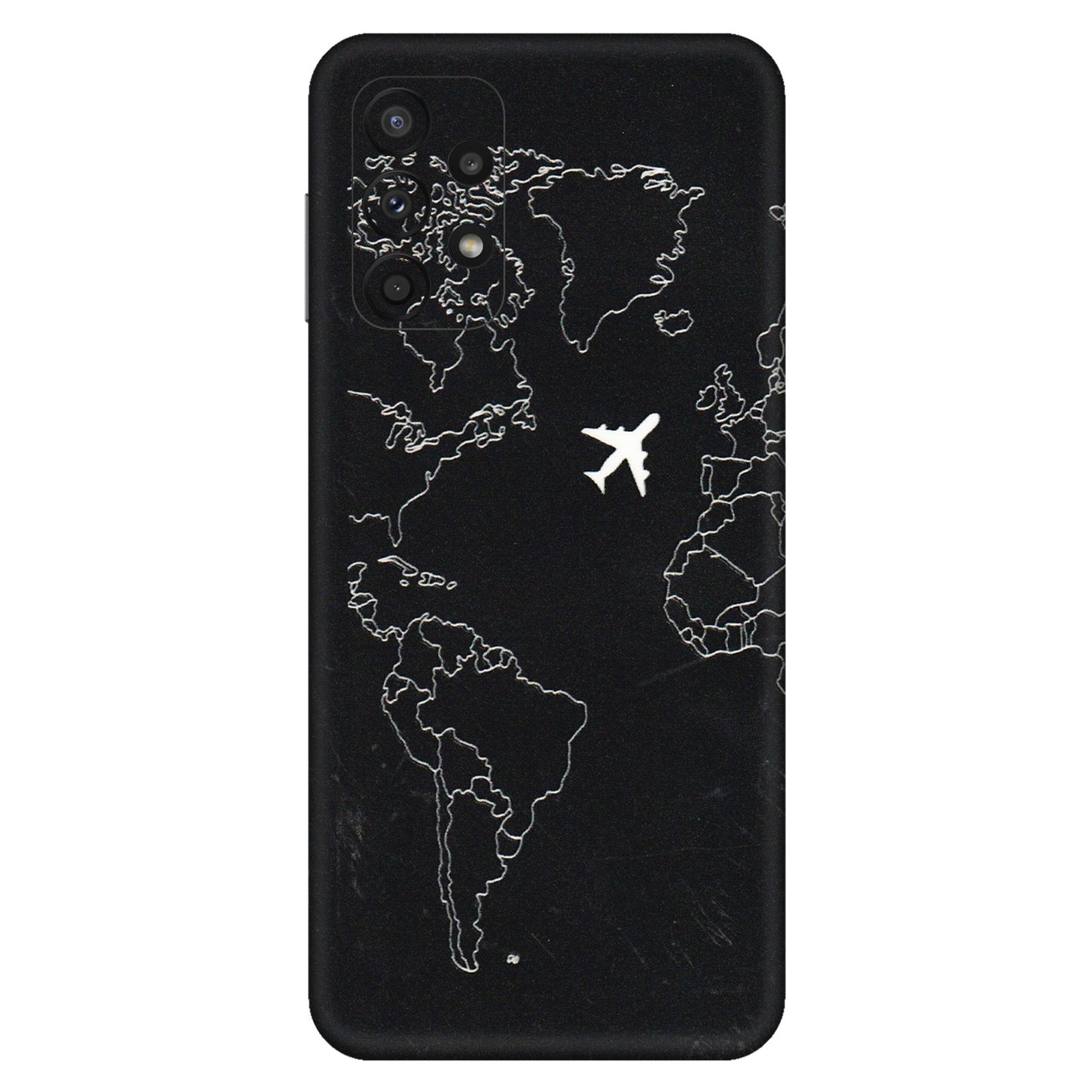 Samsung A/S Series Phone Skins (All Models) - Never Ending Travel - 3D Embossed Finish (L-79) Samsung Galaxy A23 (5G)
