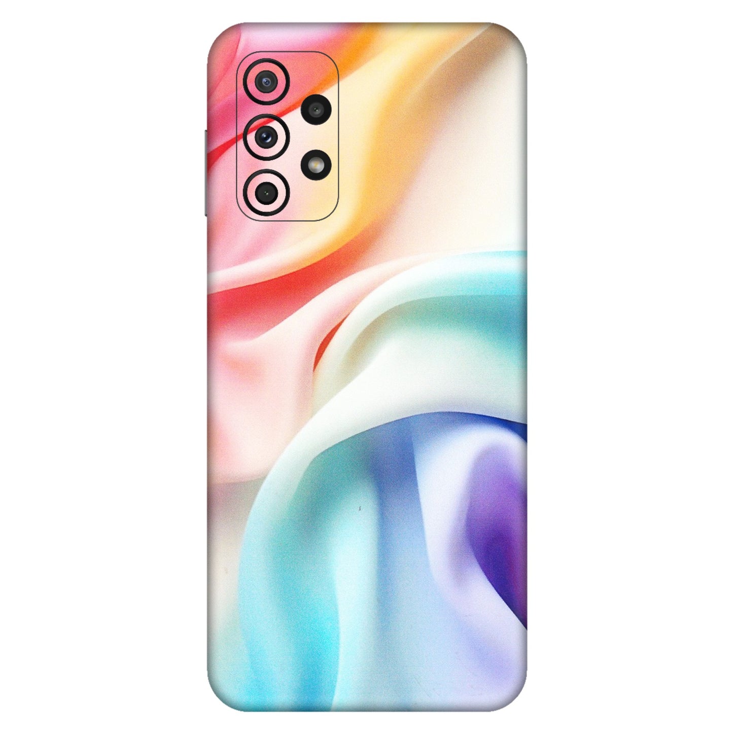 Samsung A/S Series Phone Skins (All Models) - Colourful Silk Cloth - Matte Finish (M-165) Samsung Galaxy A23 (5G)