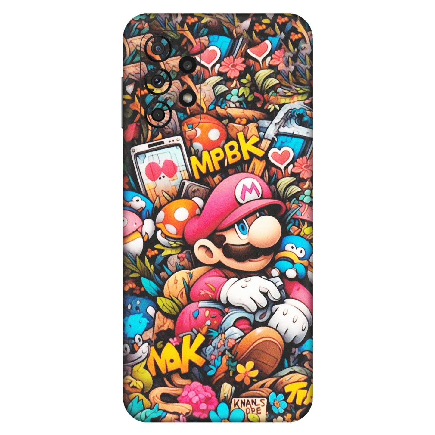 Samsung A/S Series Phone Skins (All Models) - Super Mario Bros Artistic - Matte Finish (M-173) Samsung Galaxy A23 (5G)