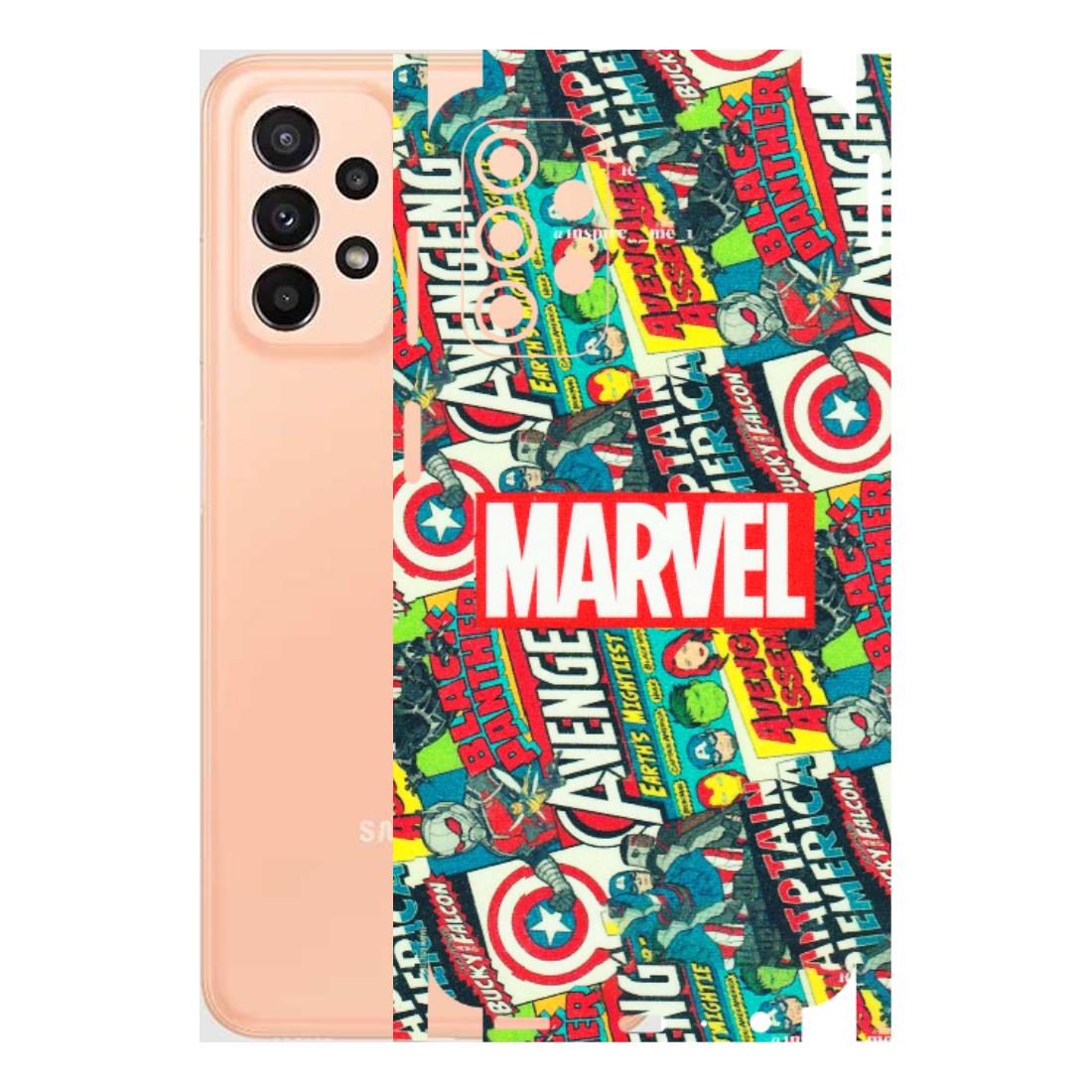 Samsung A/S Series Phone Skins (All Models) - Marvel Comic Lover - Matte Finish (M-30) Samsung Galaxy A23 (5G)