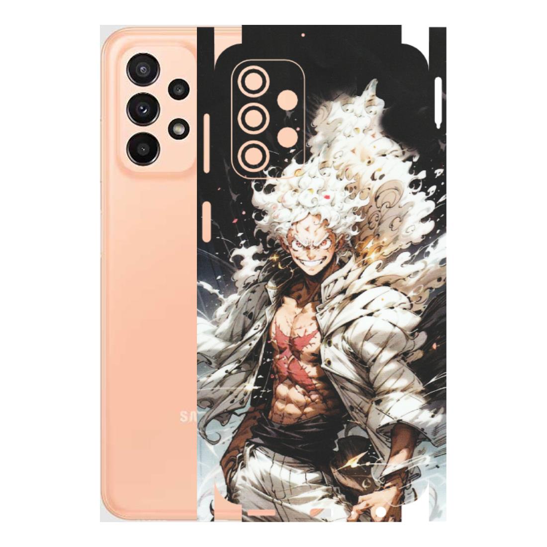 Samsung A/S Series Phone Skins (All Models) - Anime Angry Classy Character - Matte Finish (M-34) Samsung Galaxy A23 (5G)