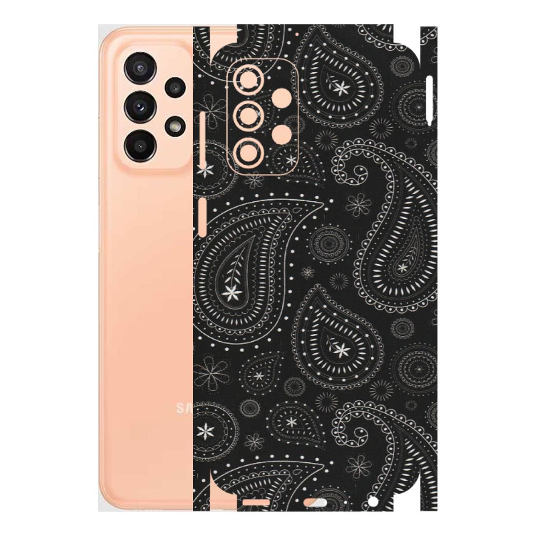 Samsung A/S Series Phone Skins (All Models) - Black Sober Kerry - Matte Finish (M-37) Samsung Galaxy A23 (5G)