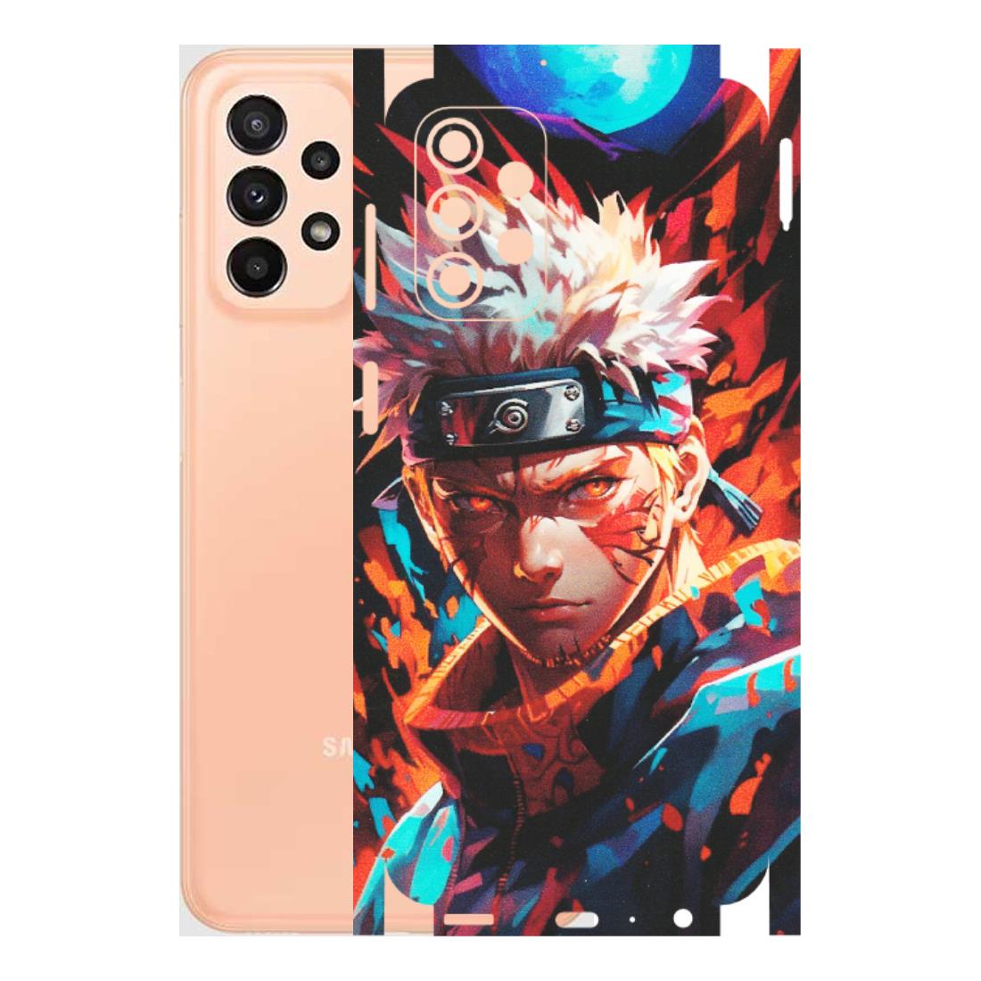 Samsung A/S Series Phone Skins (All Models) - Anime Ferocious Character - Matte Finish (M-44) Samsung Galaxy A23 (5G)