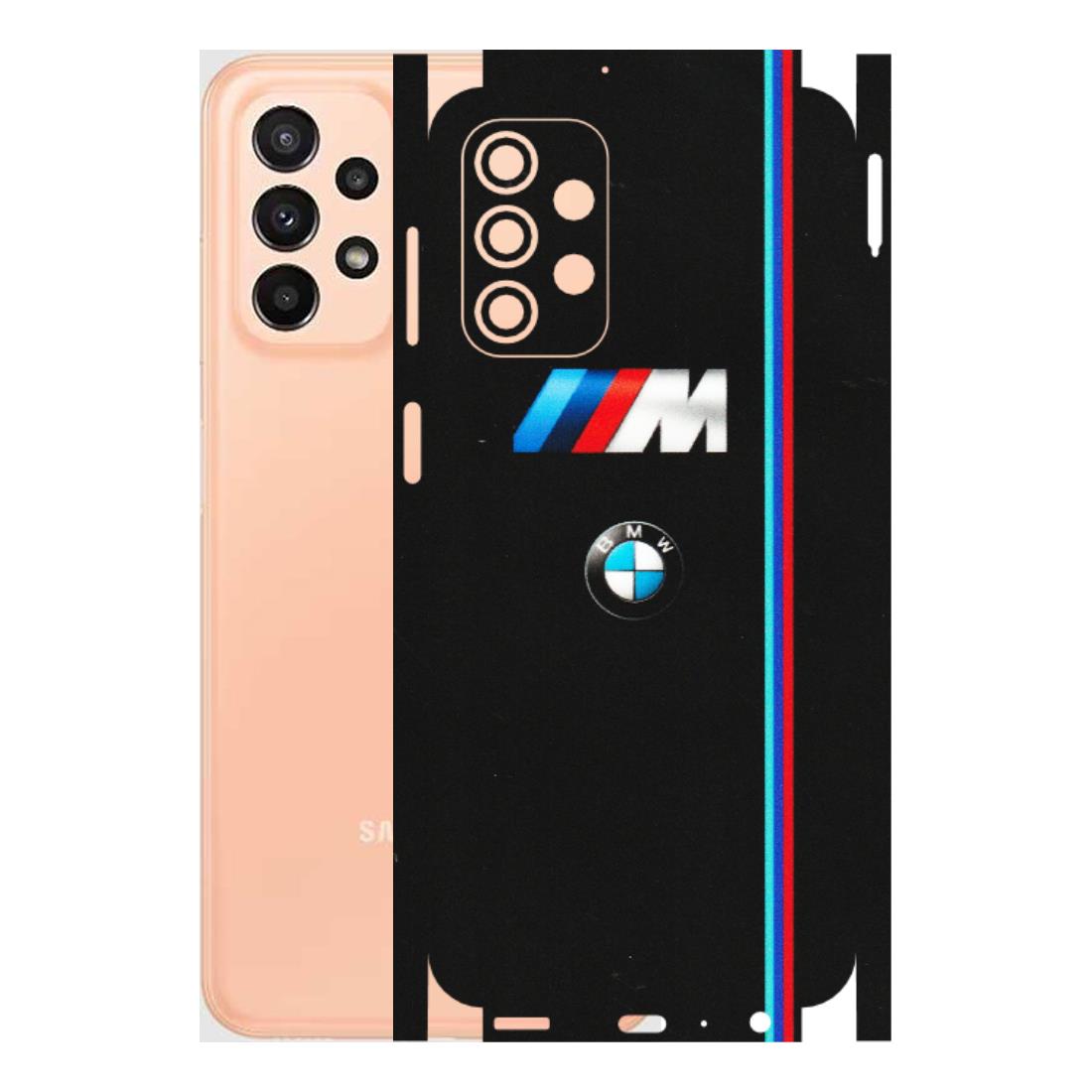 Samsung A/S Series Phone Skins (All Models) - Styling With Black BMW - Matte Finish (M-74) Samsung Galaxy A23 (5G)
