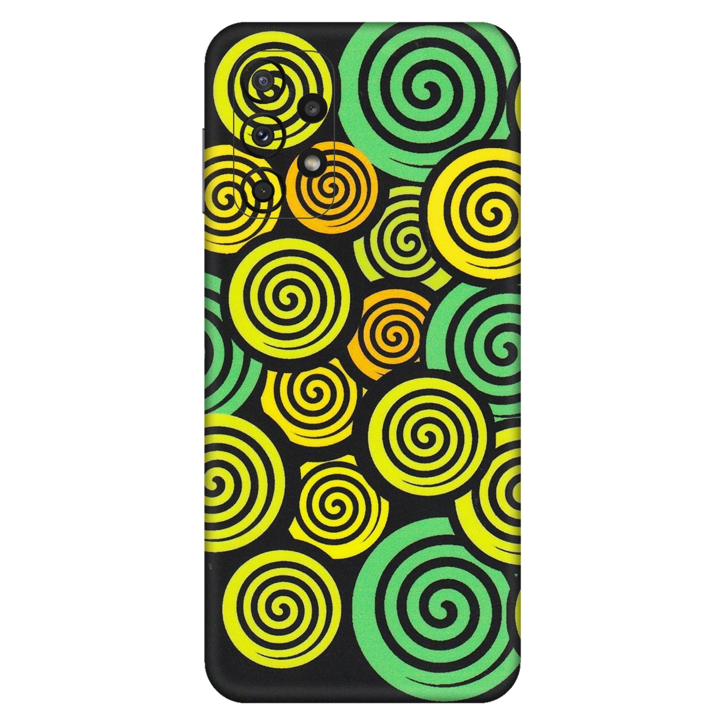 Samsung A/S Series Phone Skins (All Models) - Crazy Spiral - Matte Finish (M-91) Samsung Galaxy A23 (5G)