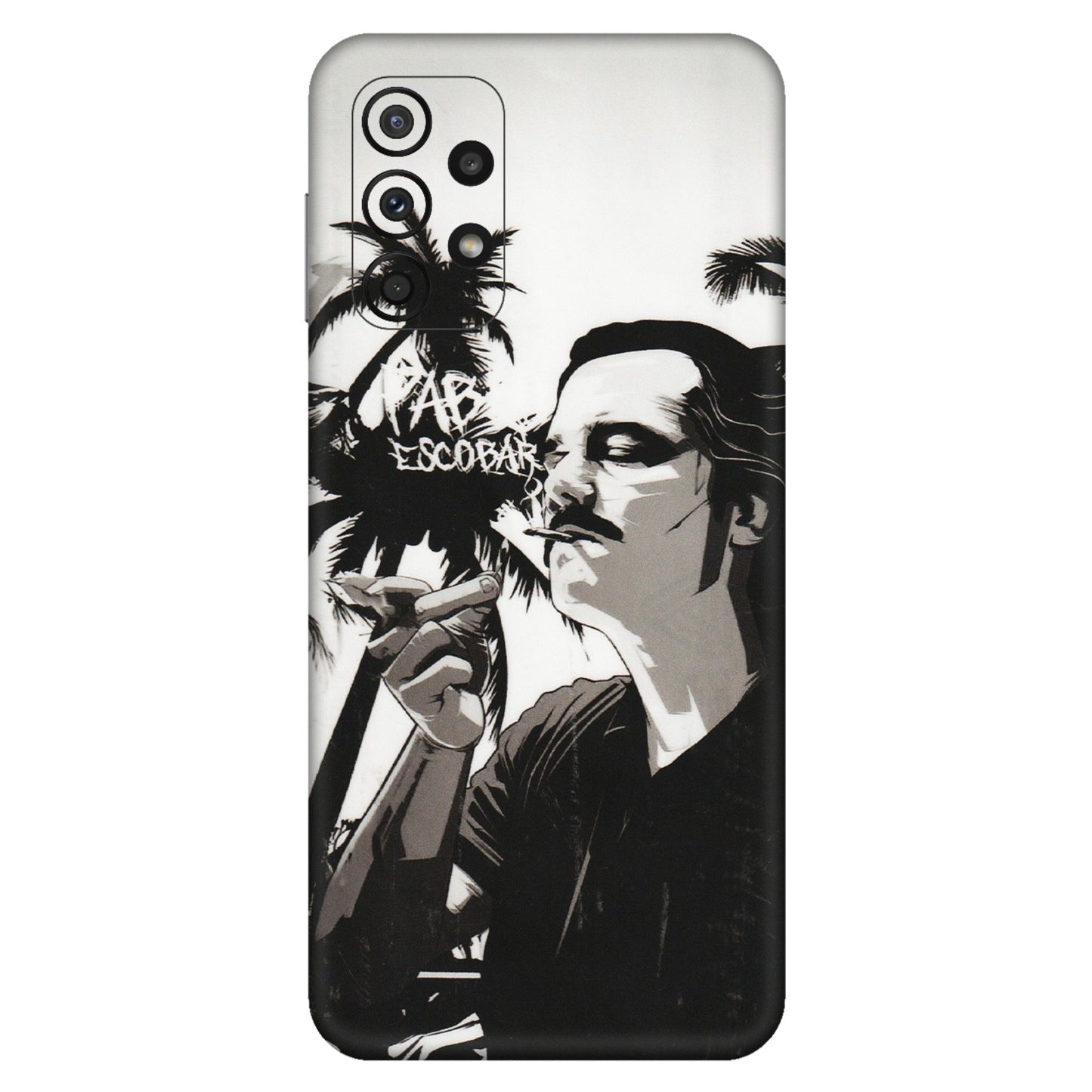 Samsung A/S Series Phone Skins (All Models) - Pab Escobar - Transparent Finish (T-05) Samsung Galaxy A23 (5G)