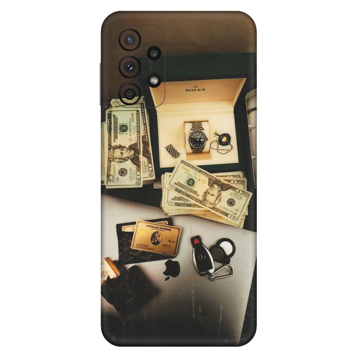 Samsung A/S Series Phone Skins (All Models) - Luxury Lifestyle - Transparent Finish (T-11) Samsung Galaxy A23 (5G)