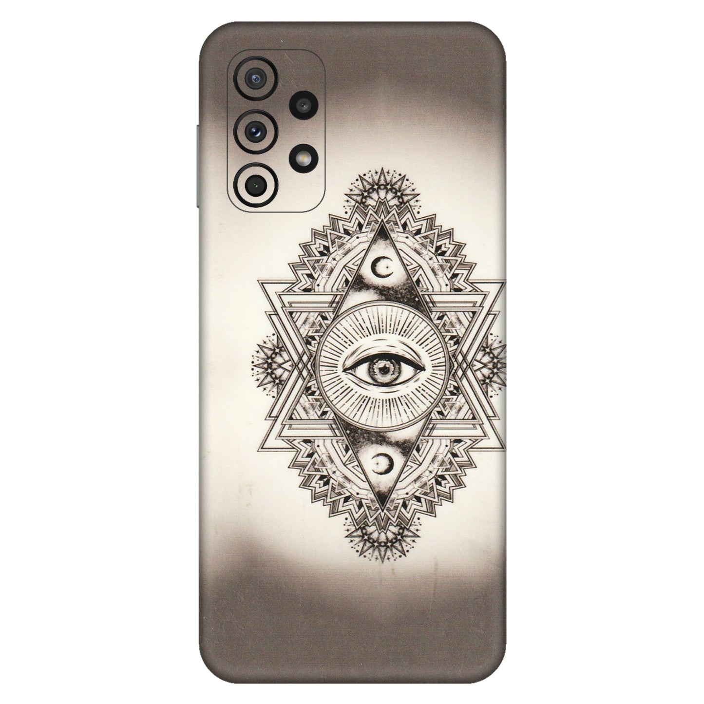 Samsung A/S Series Phone Skins (All Models) - Illuminati Great Eye - Transparent Finish (T-14) Samsung Galaxy A23 (5G)