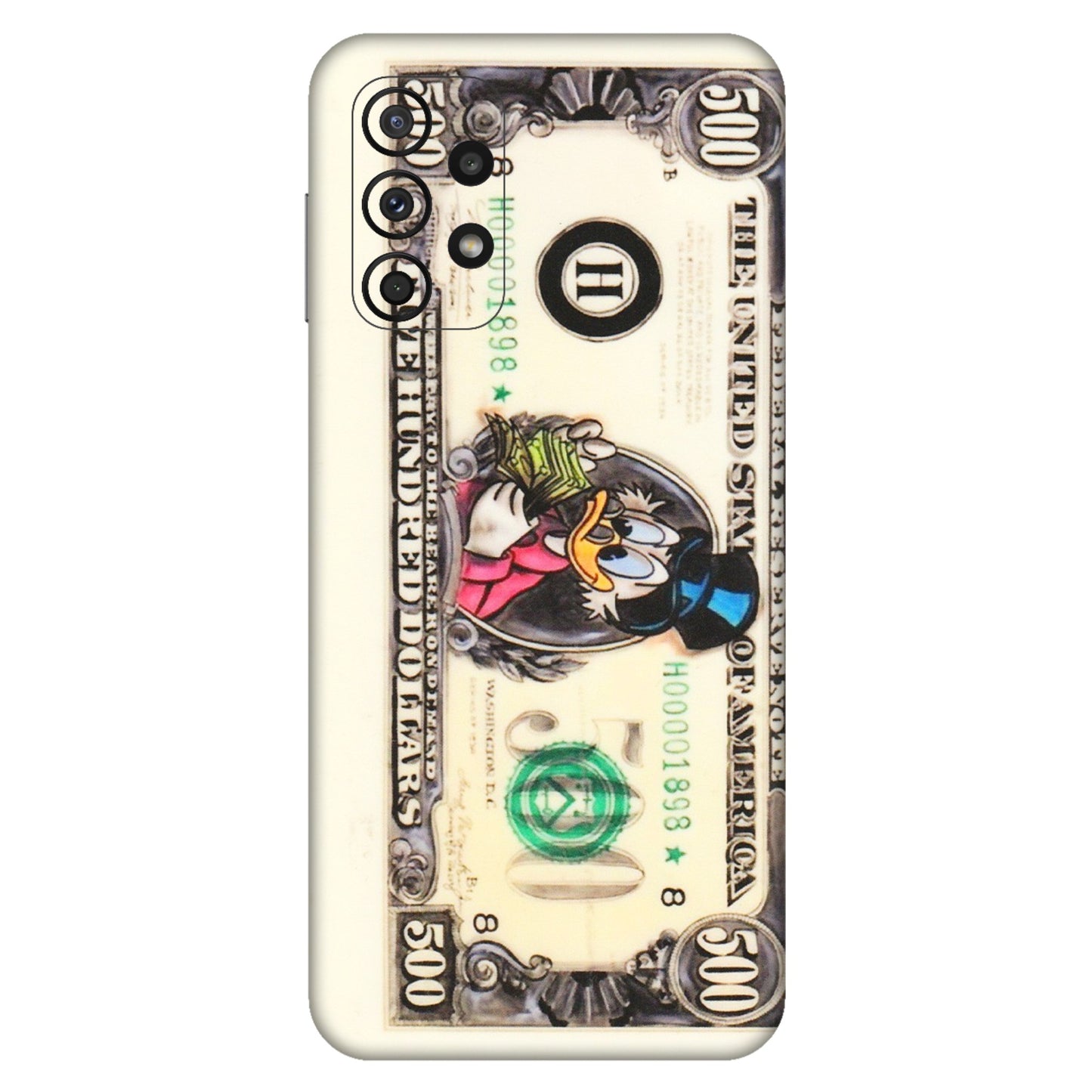 Samsung A/S Series Phone Skins (All Models) - Five Hundred Dollar Duck - Transparent Finish (T-15) Samsung Galaxy A23 (5G)