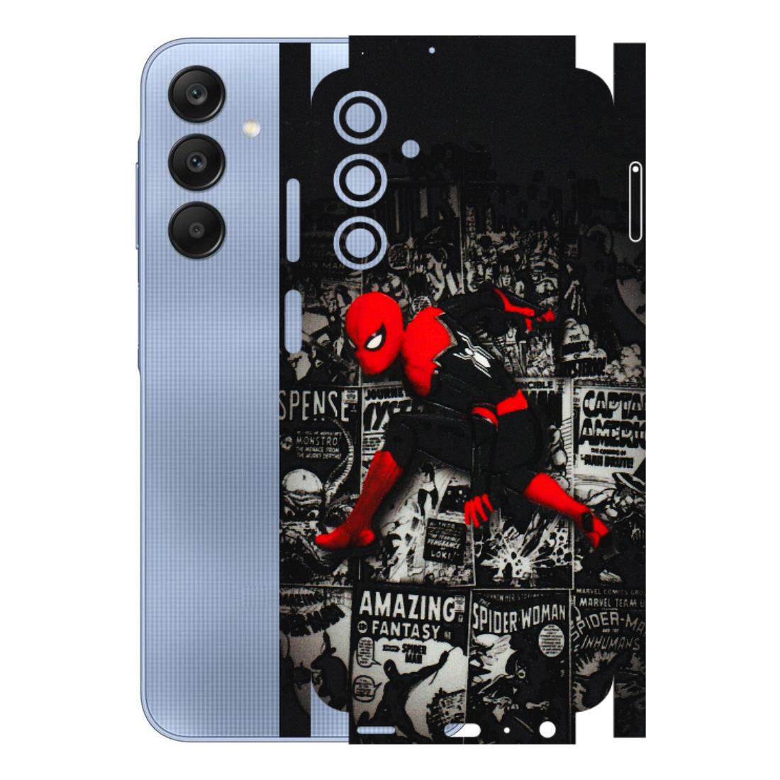 Samsung A/S Series Phone Skins (All Models) - SpiderMan New - 3D Embossed Finish (L-162) Samsung Galaxy A25 (5G)