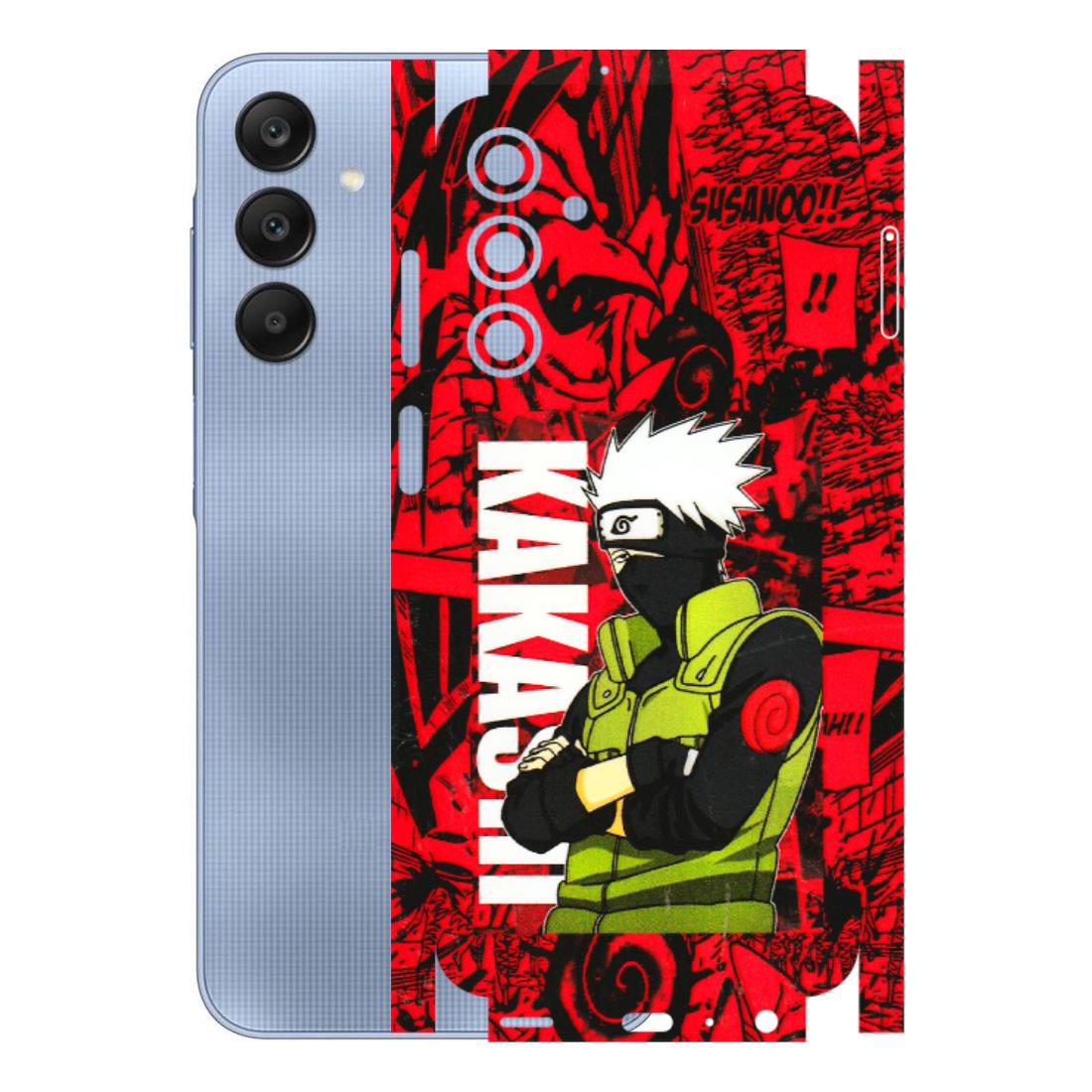 Samsung A/S Series Phone Skins (All Models) - Kakashi Red Anime - 3D Embossed Finish (L-251) Samsung Galaxy A25 (5G)