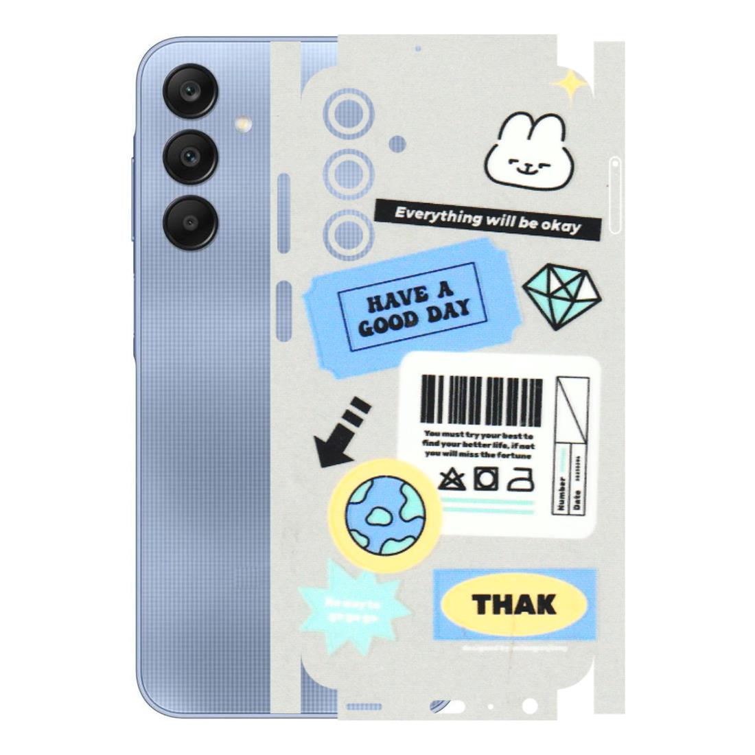 Samsung A/S Series Phone Skins (All Models) - Will Be Okay Design - 3D Embossed Finish (L-316) Samsung Galaxy A25 (5G)