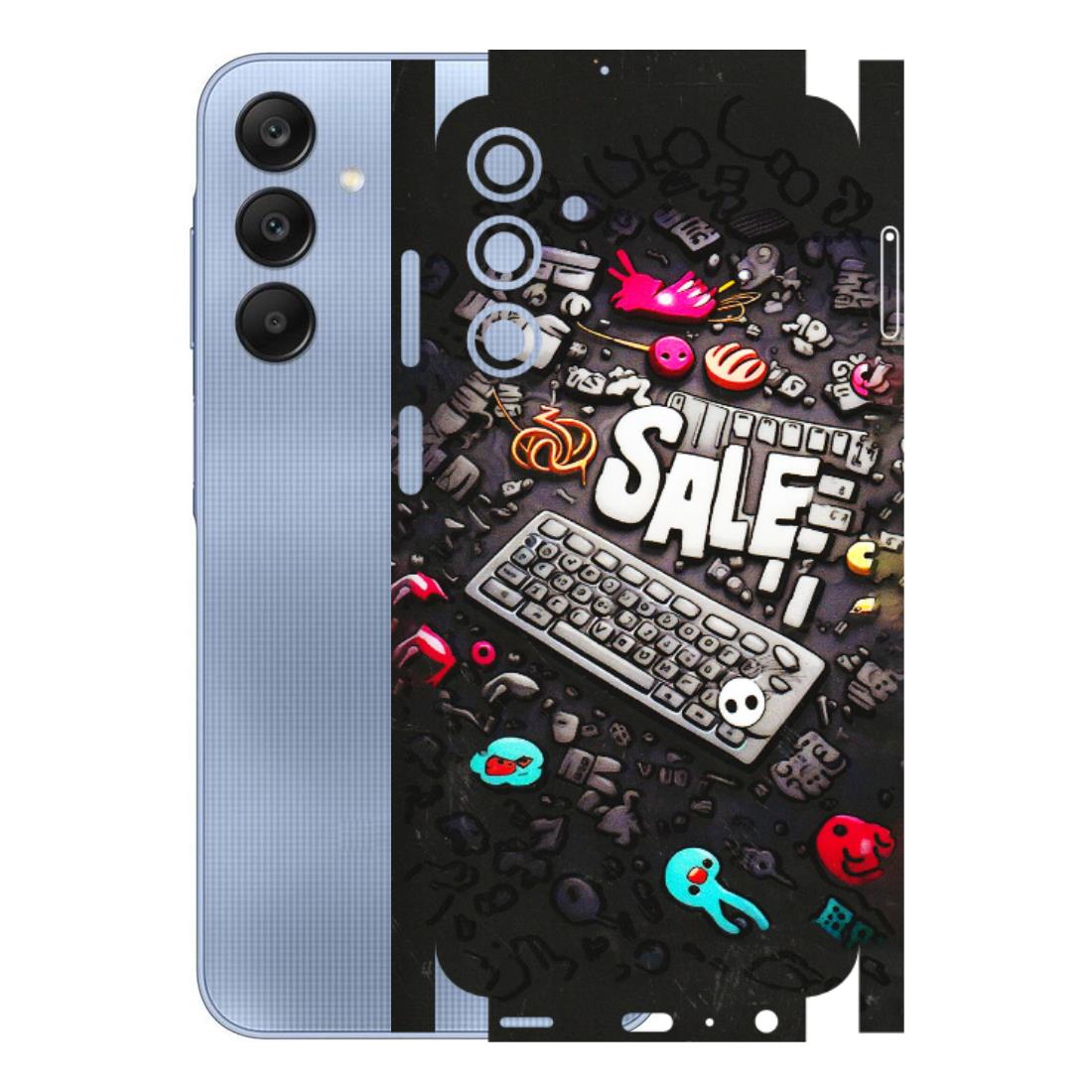 Samsung A/S Series Phone Skins (All Models) - Gadgets Sale - 3D Embossed Finish (L-50) Samsung Galaxy A25 (5G)