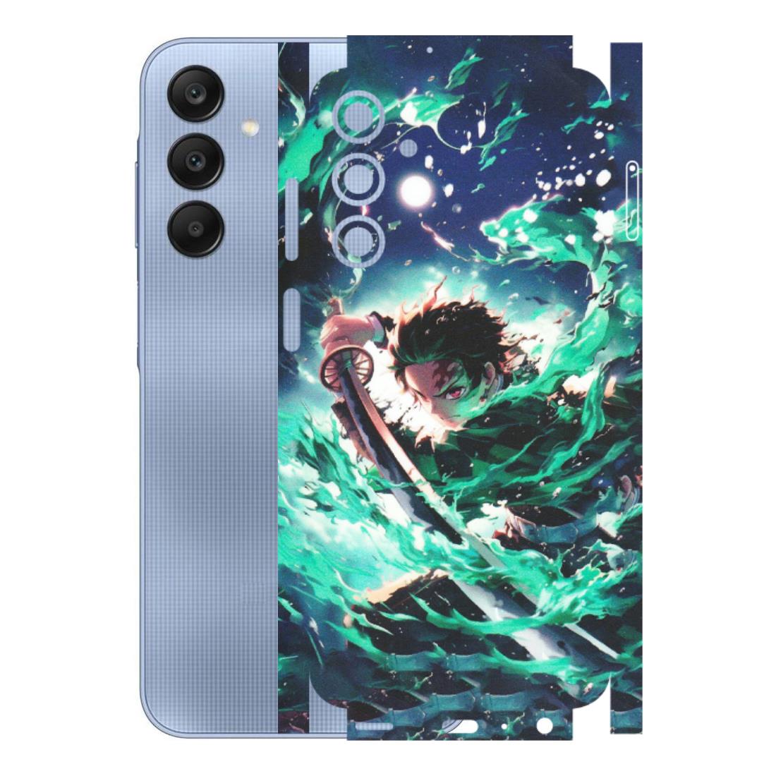 Samsung A/S Series Phone Skins (All Models) - Sword Fighter Anime - Matte Finish (M-29) Samsung Galaxy A25 (5G)