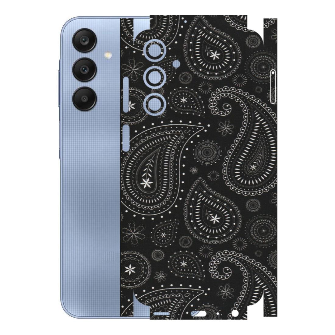 Samsung A/S Series Phone Skins (All Models) - Black Sober Kerry - Matte Finish (M-37) Samsung Galaxy A25 (5G)
