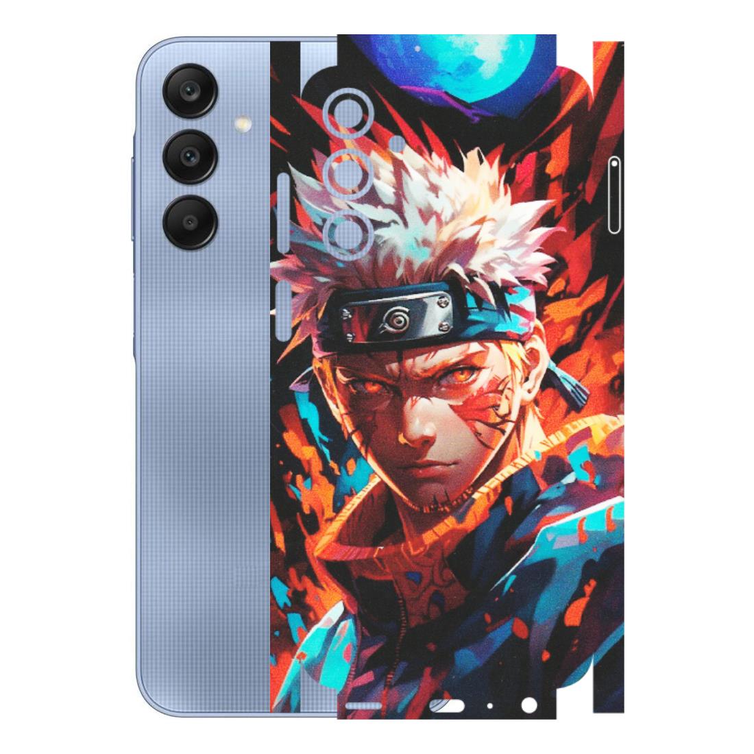 Samsung A/S Series Phone Skins (All Models) - Anime Ferocious Character - Matte Finish (M-44) Samsung Galaxy A25 (5G)