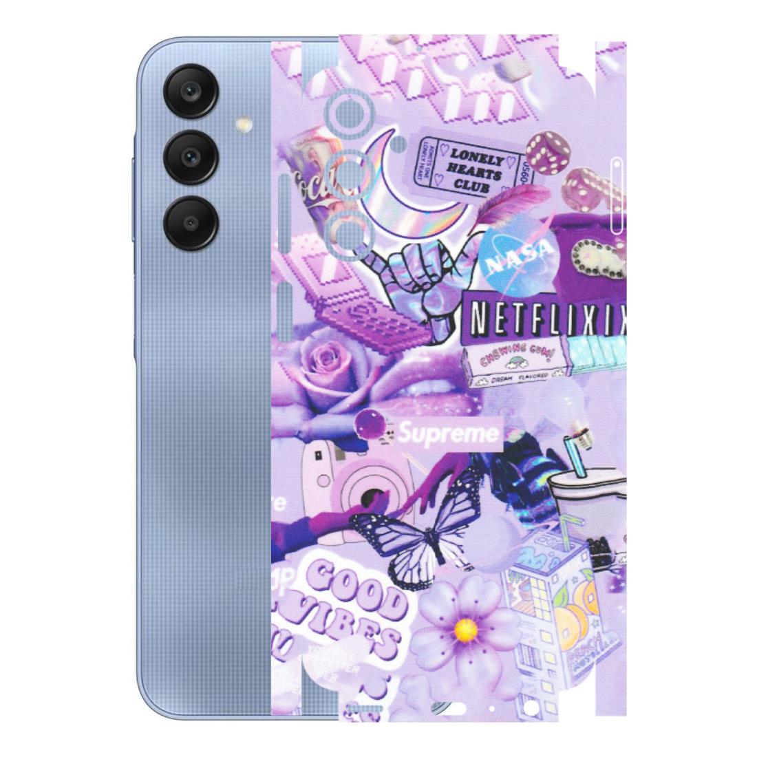 Samsung A/S Series Phone Skins (All Models) - Supreme Purple Magic - Matte Finish (M-88) Samsung Galaxy A25 (5G)