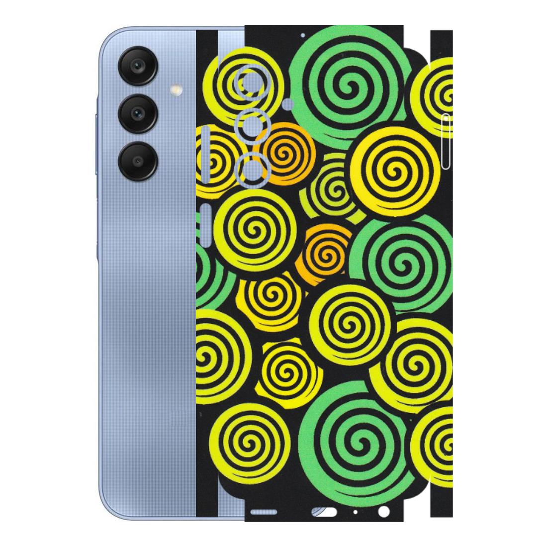 Samsung A/S Series Phone Skins (All Models) - Crazy Spiral - Matte Finish (M-91) Samsung Galaxy A25 (5G)