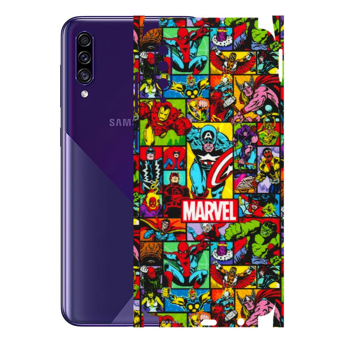 Samsung A/S Series Phone Skins (All Models) - MARVELOUS Comic Characters - 3D Embossed Finish (L-129) Samsung Galaxy A30s